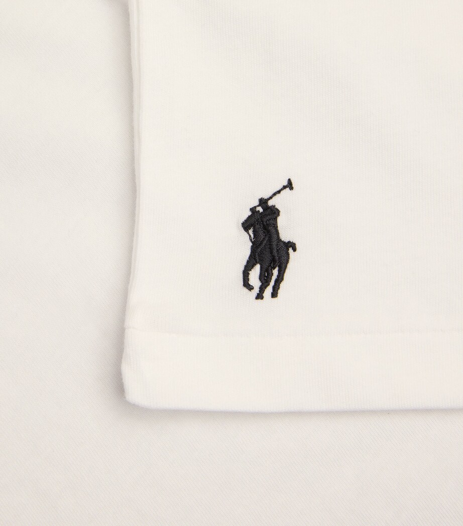 Polo Ralph Lauren Mens Cotton Cursive Logo T-Shirt White Image 4