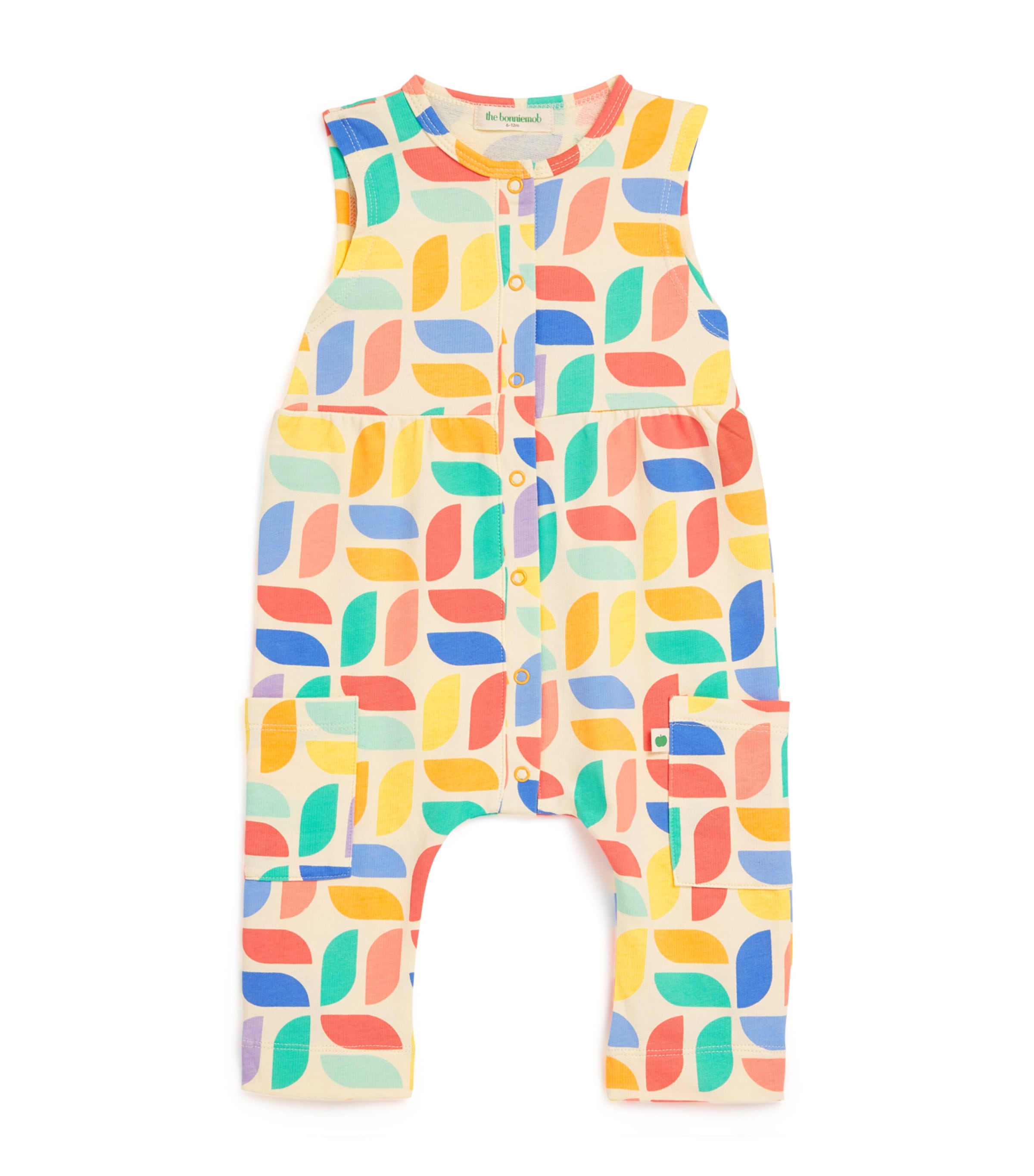 Shop The Bonnie Mob Organic Cotton Kaleidoscope Playsuit