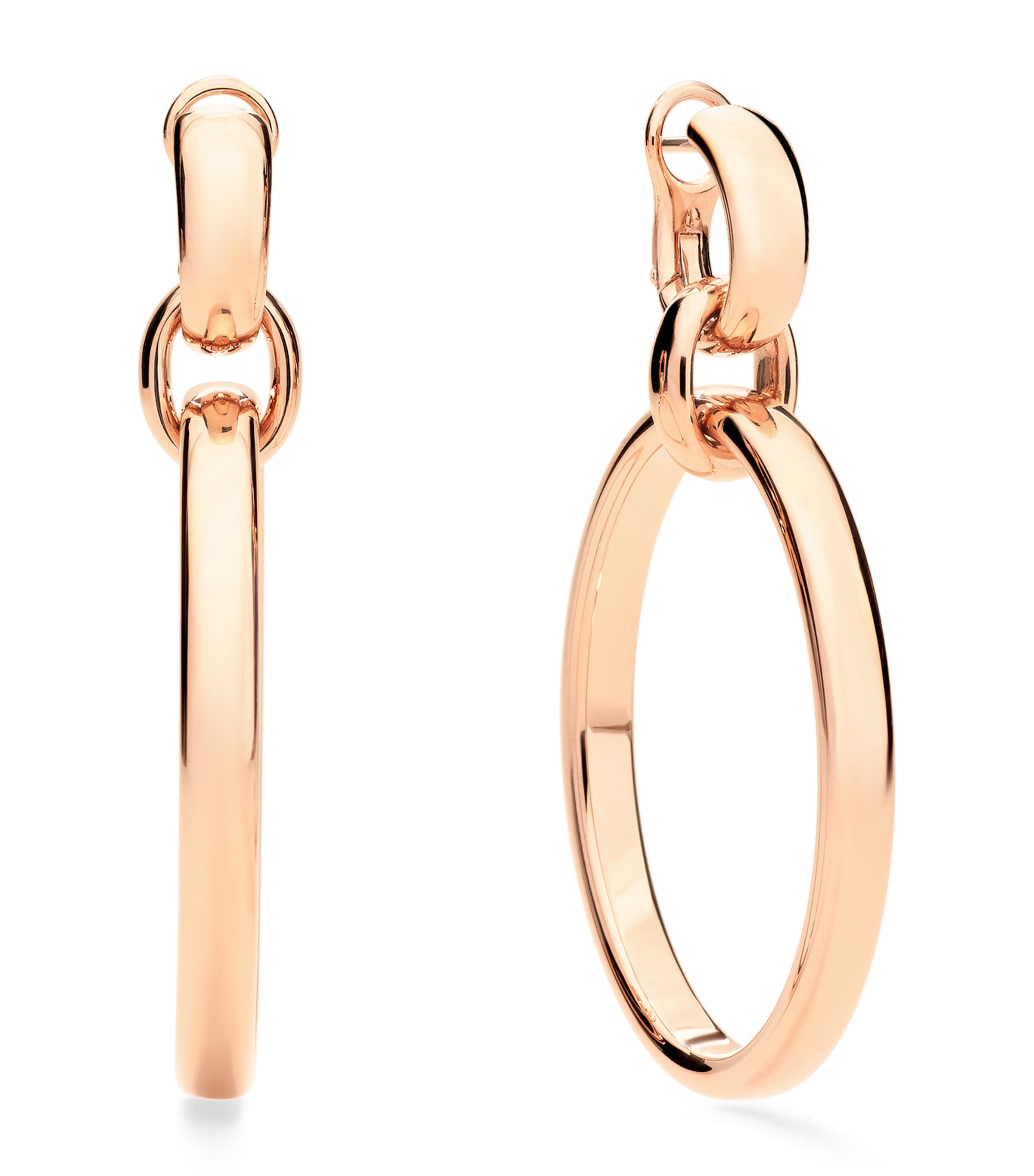 Pomellato Rose Gold Iconica Hoop Earrings