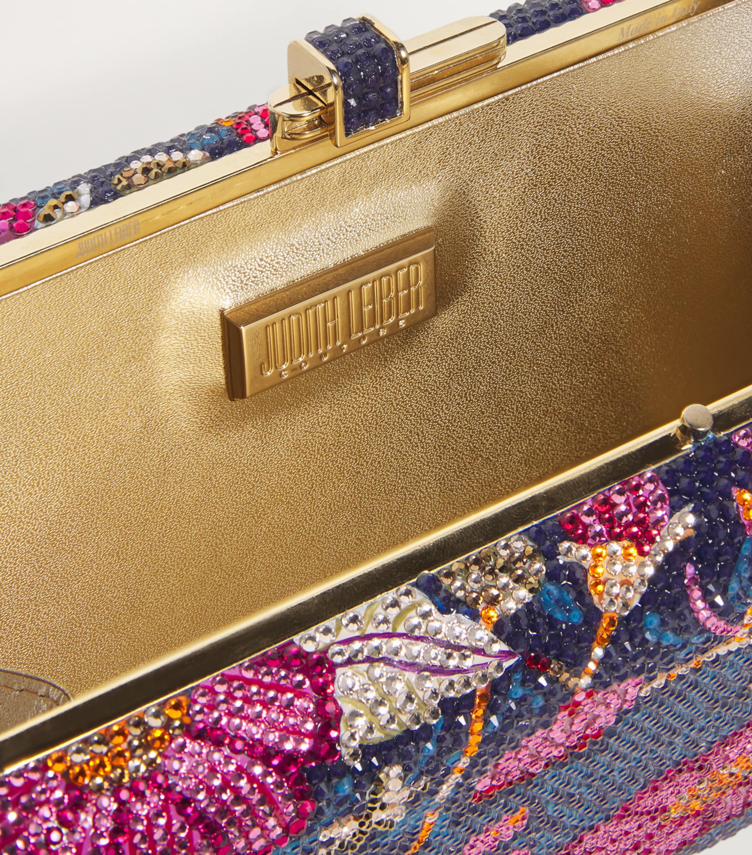 Crystal Brocade Clutch Bag CDIMT CHPGN IGO MLTI Image 4