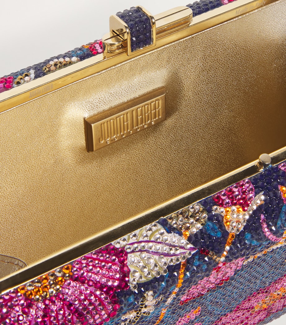 Crystal Brocade Clutch Bag CDIMT CHPGN IGO MLTI Image 4