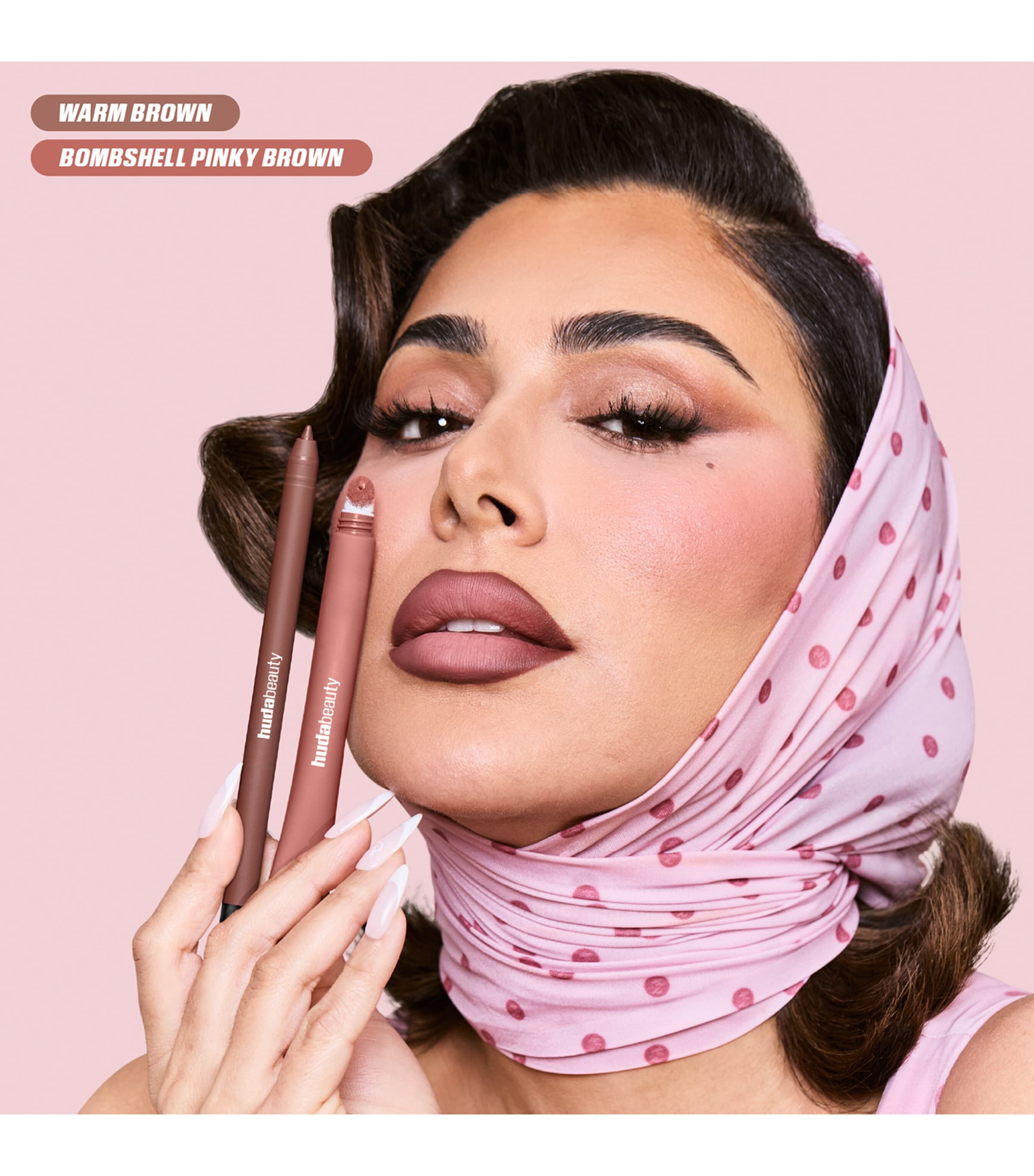 Huda Beauty Liquid Matte Mousse Lip Cream Mocha Mauve Image 2