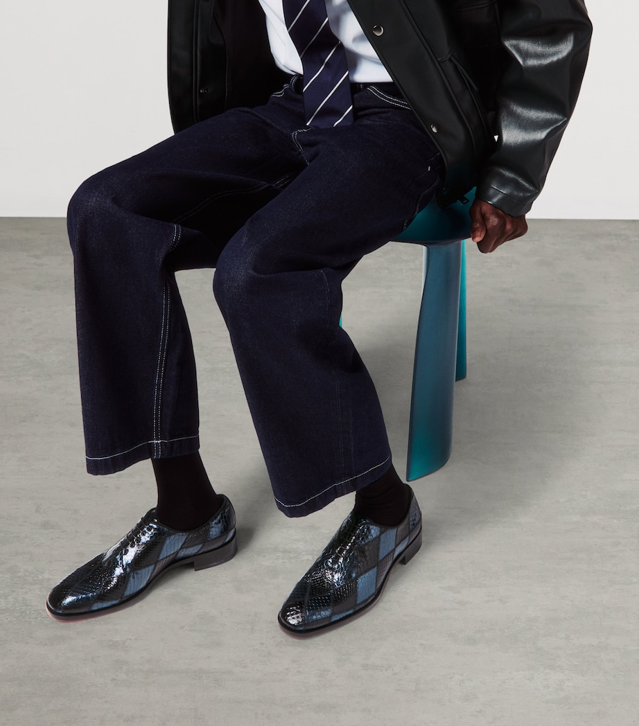 Corteo Leather Oxford Shoes 8965 Image 2