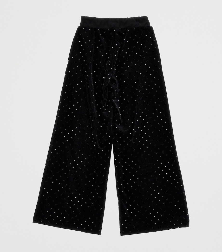 Metallic-Stud Sweatpants (2-12 Years) NERO Image 2