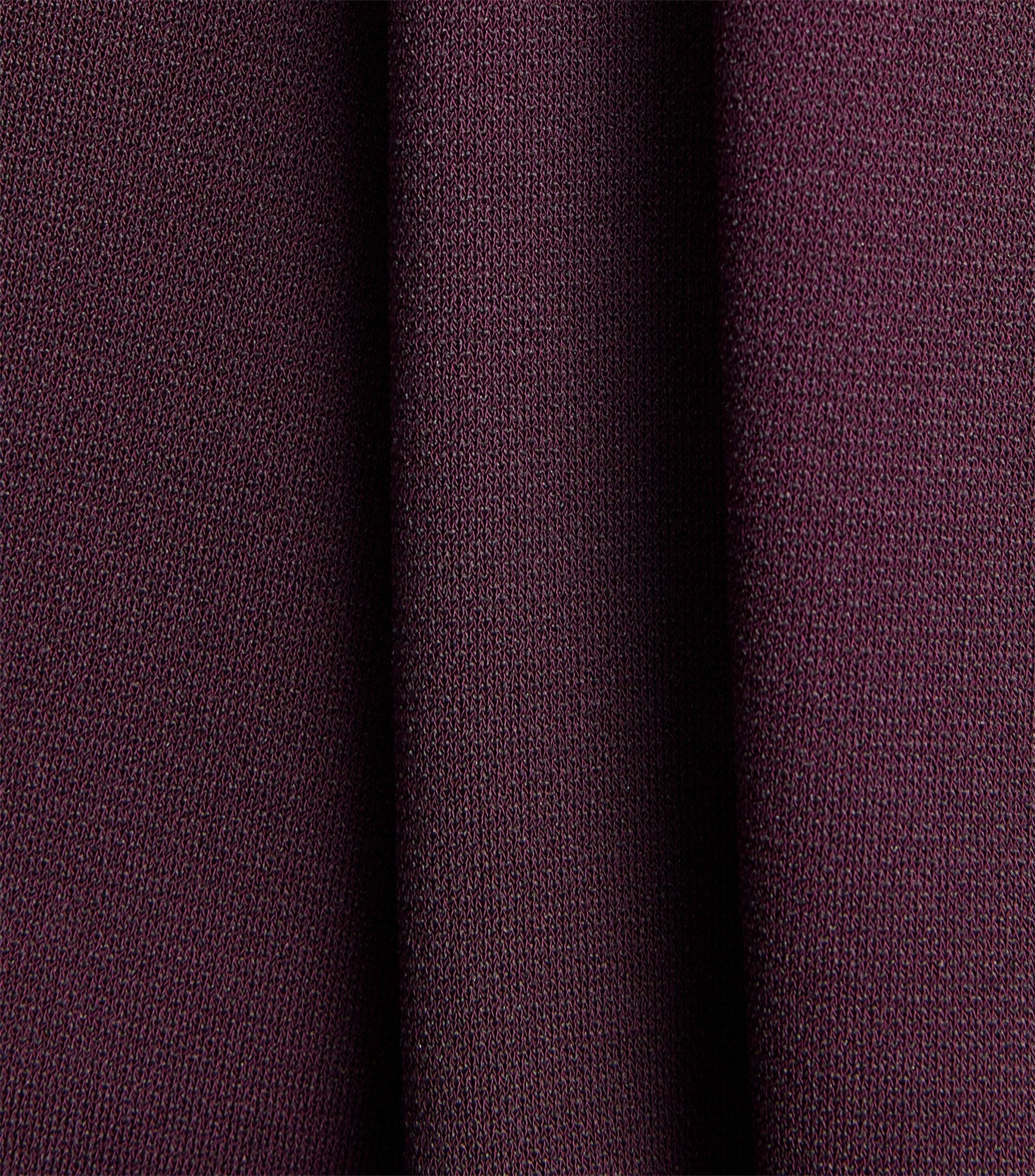 Wolford Womens Fluid Drape Midi Dress Wild Plum Image 6