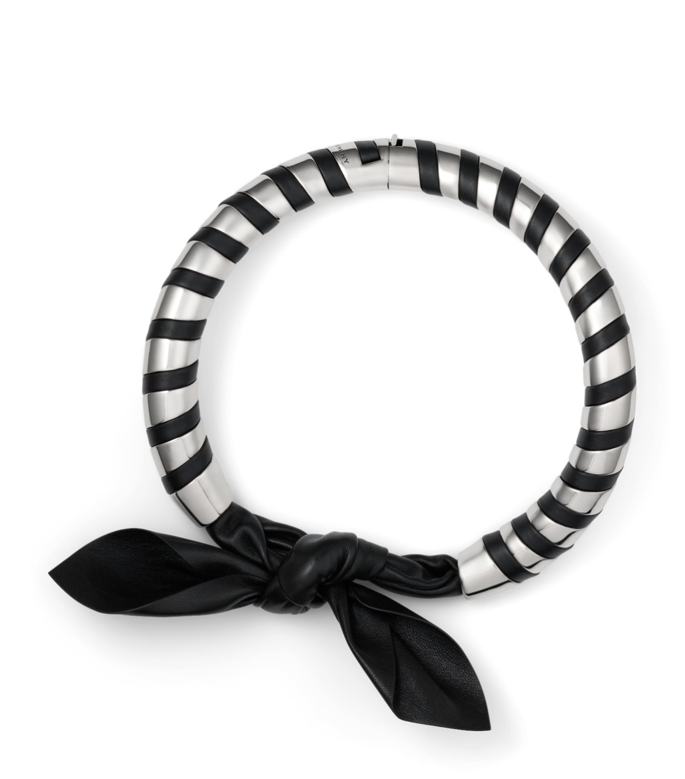 Givenchy Chain Bow Torque Necklace Image 1