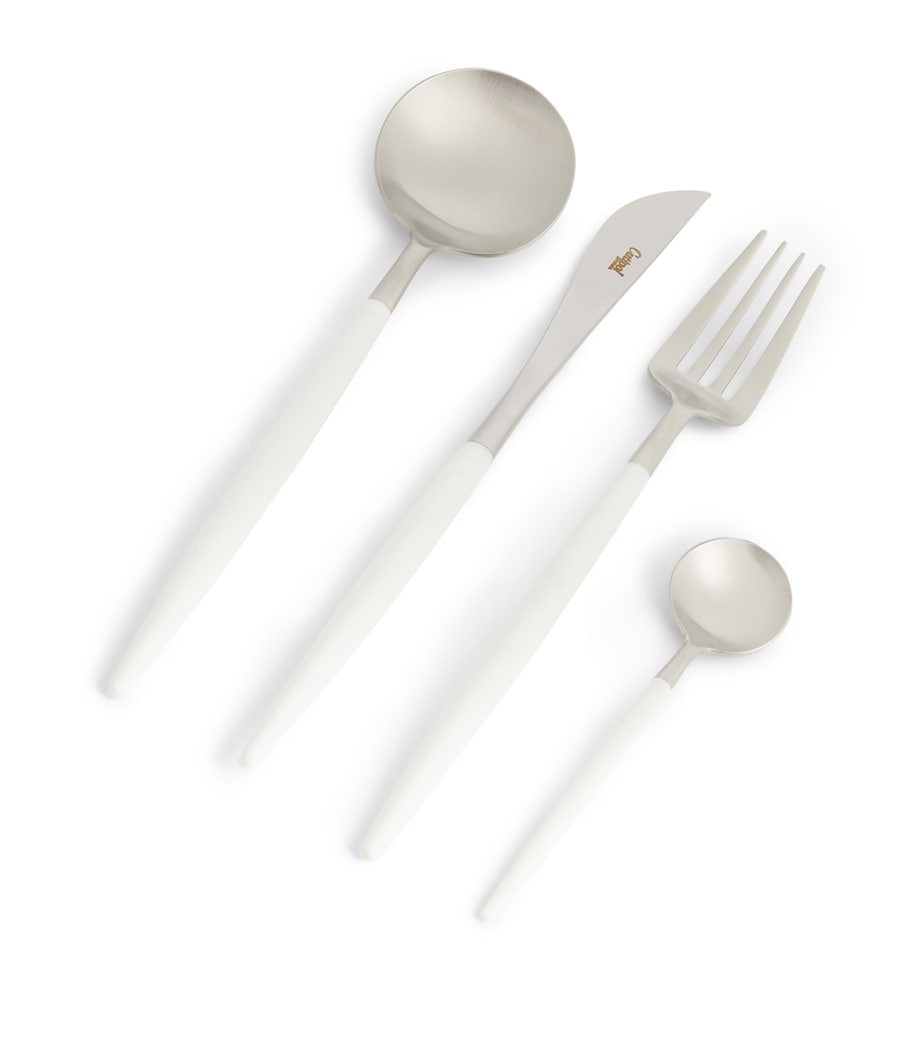 Goa 24-Piece Cutlery Set WHITE Image 2