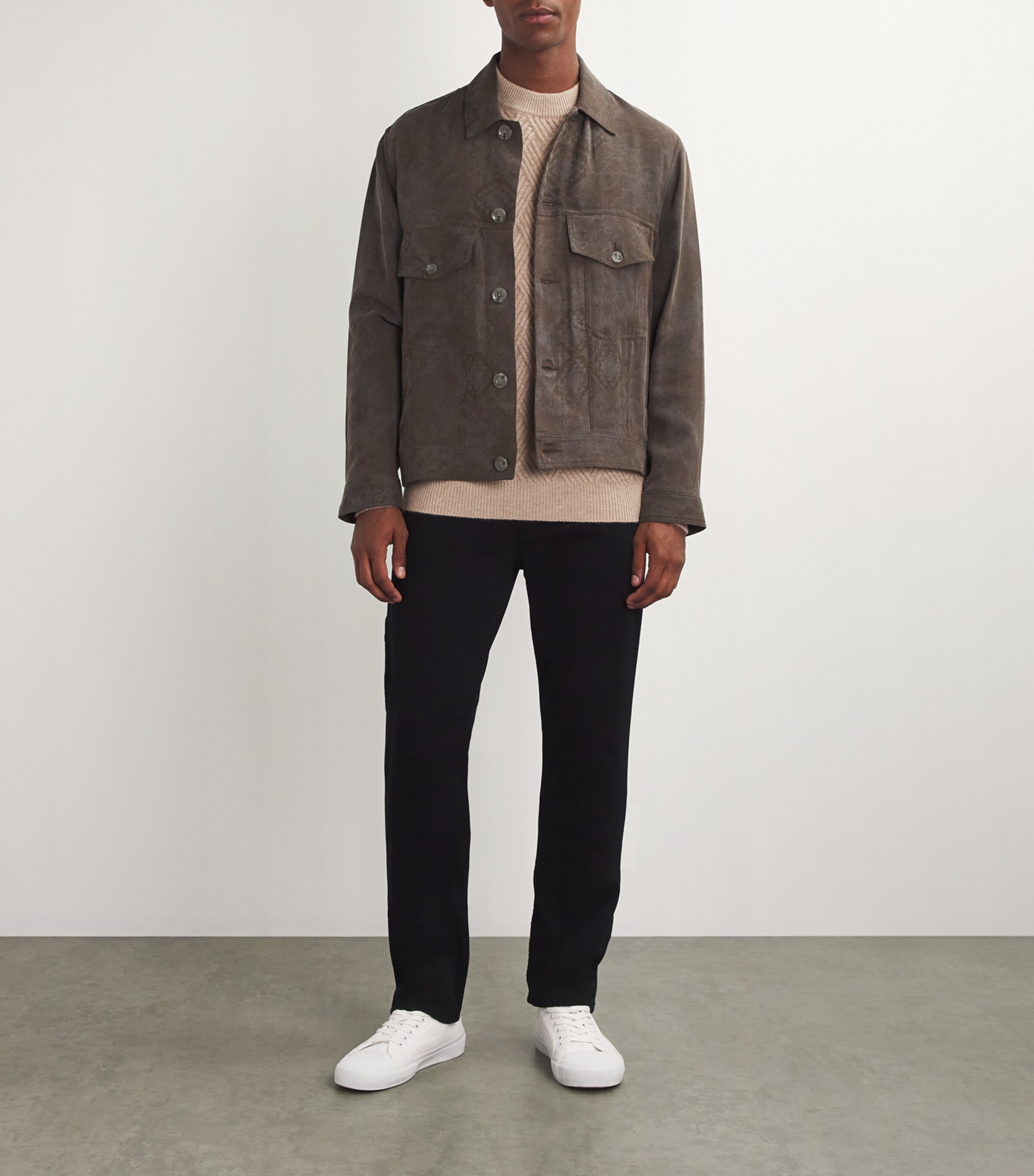 Normandi Straight Jeans BLACK SHADOW Image 2