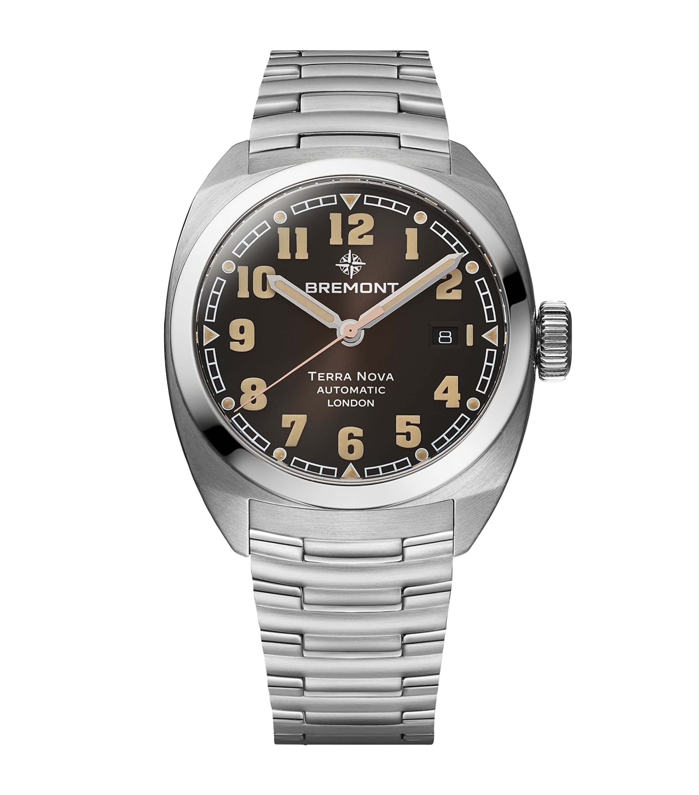 Stainless Steel Terra Nova Watch 40mm GREY Image 1