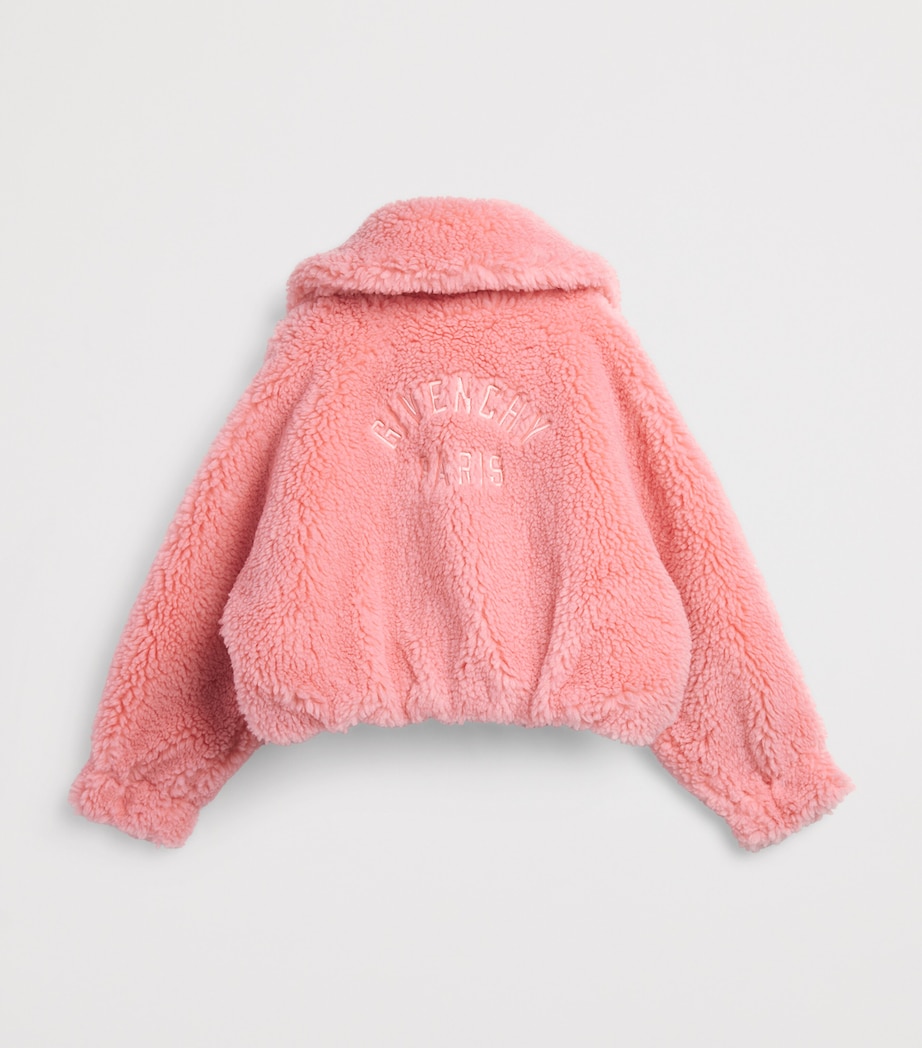 Givenchy Kids Faux Shearling Jacket (4-12+ Years) Image 2