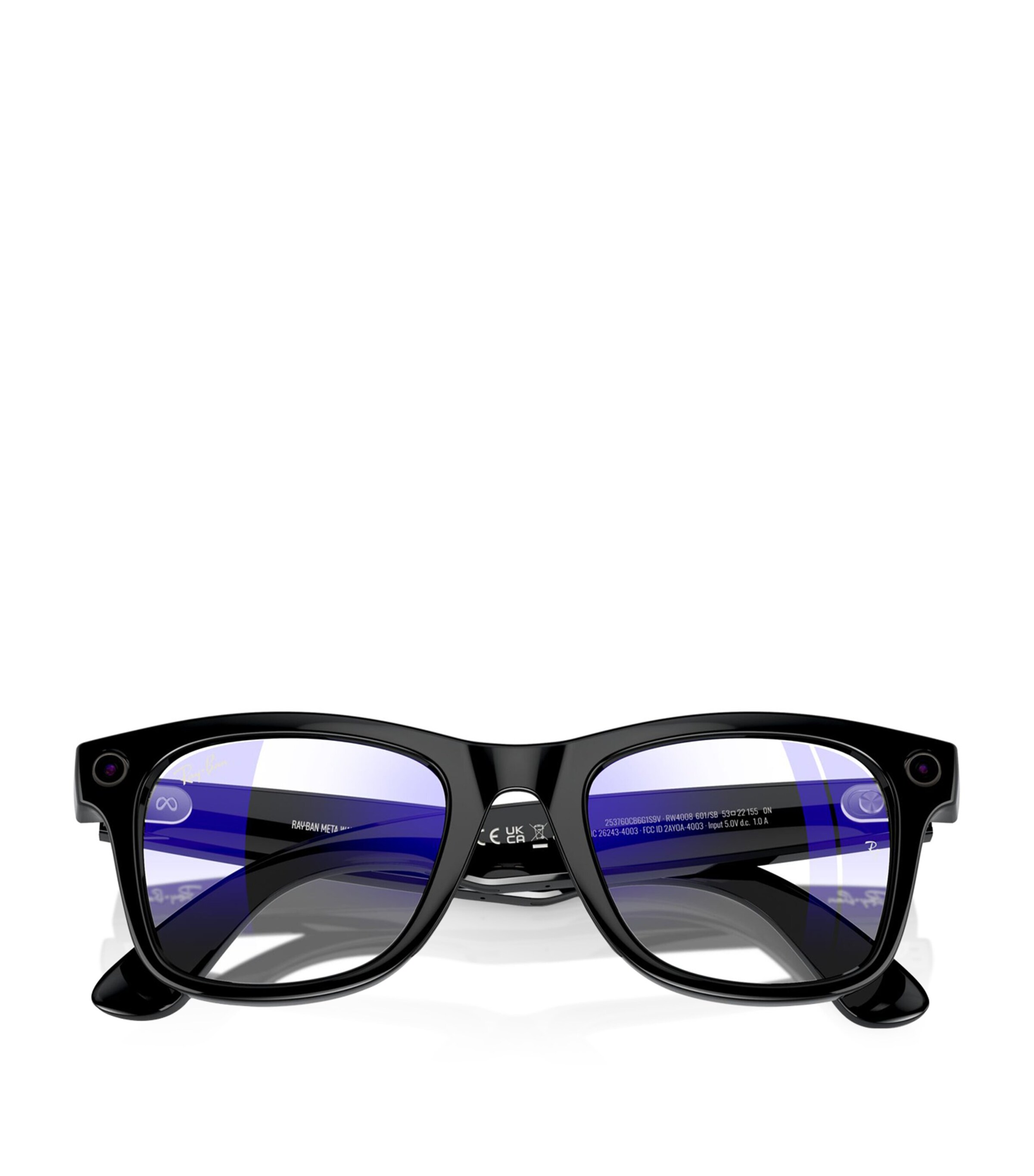 x Meta Large Smart Wayfarer Frames 601/SB Image 6