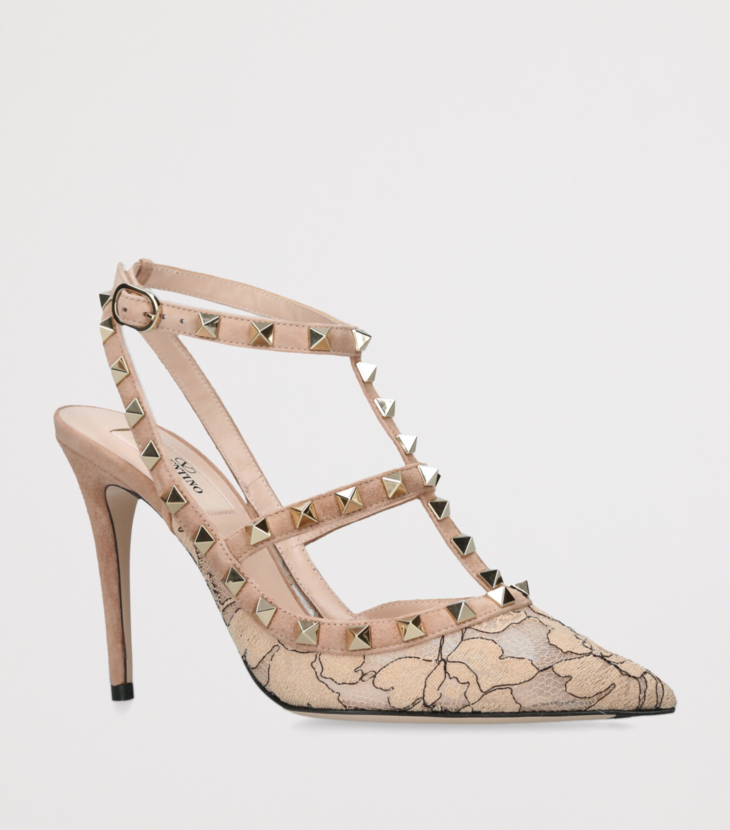 Lace Rockstud Pumps 100 MULT/OTHER Image 3