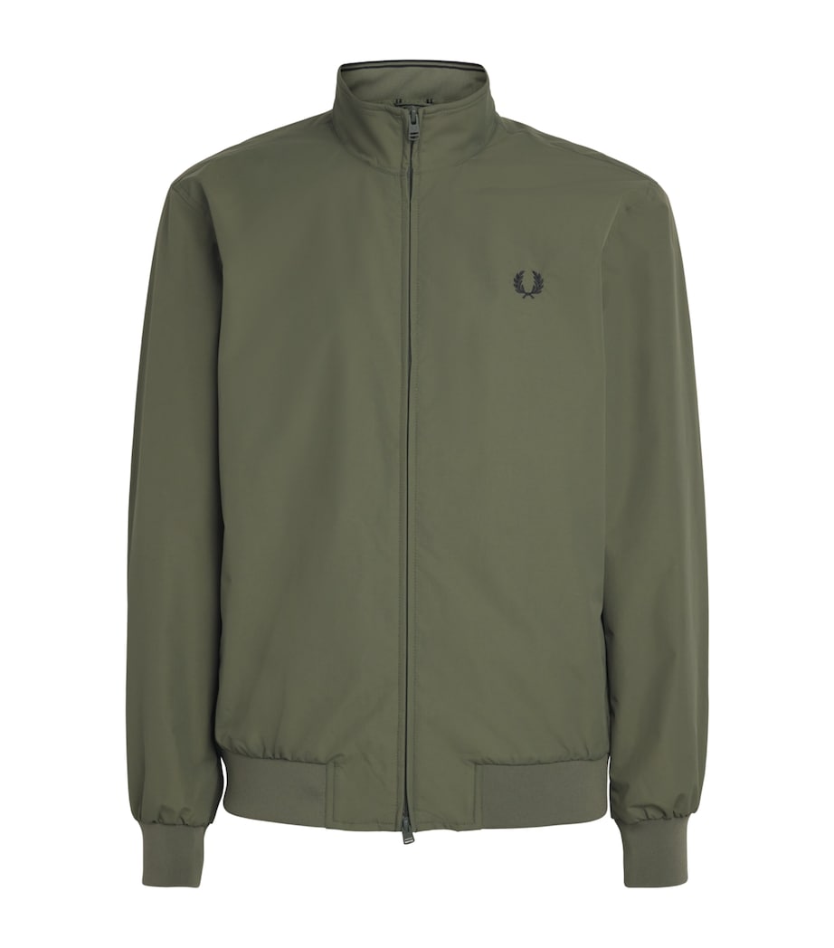 Fred Perry Mens Brentham Jacket Laurel Wreath Gr Image 1