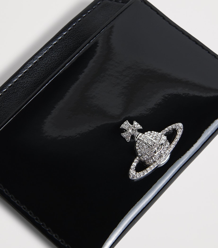 Vivienne Westwood Orb Flat Card Holder Black Image 3