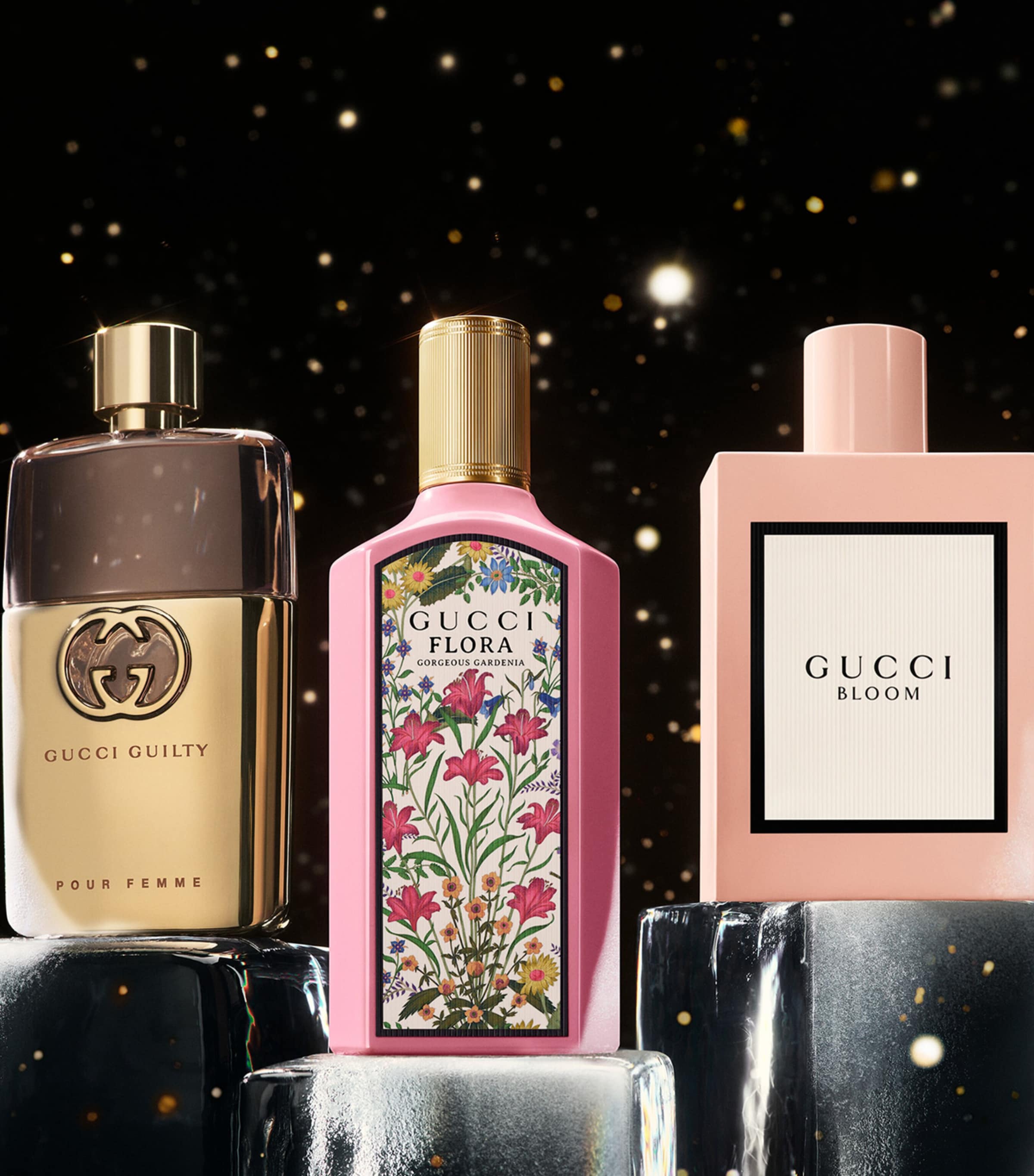 Gucci Flora Gorgeous Gardenia Intense Eau de Parfum Fragrance Gift Set (100ml) NO COLOUR Image 6