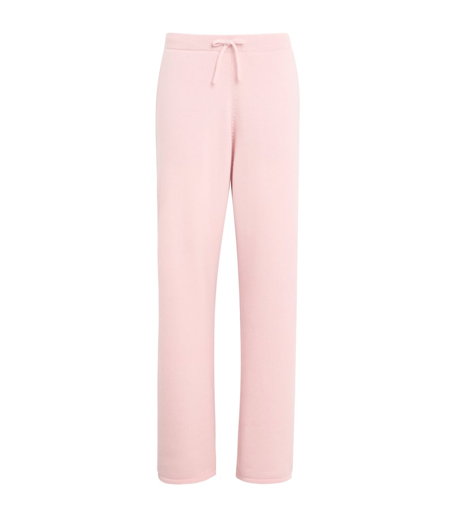 Cashmere Wide-Leg Sweatpants CHERRY BLOSSOM Image 1
