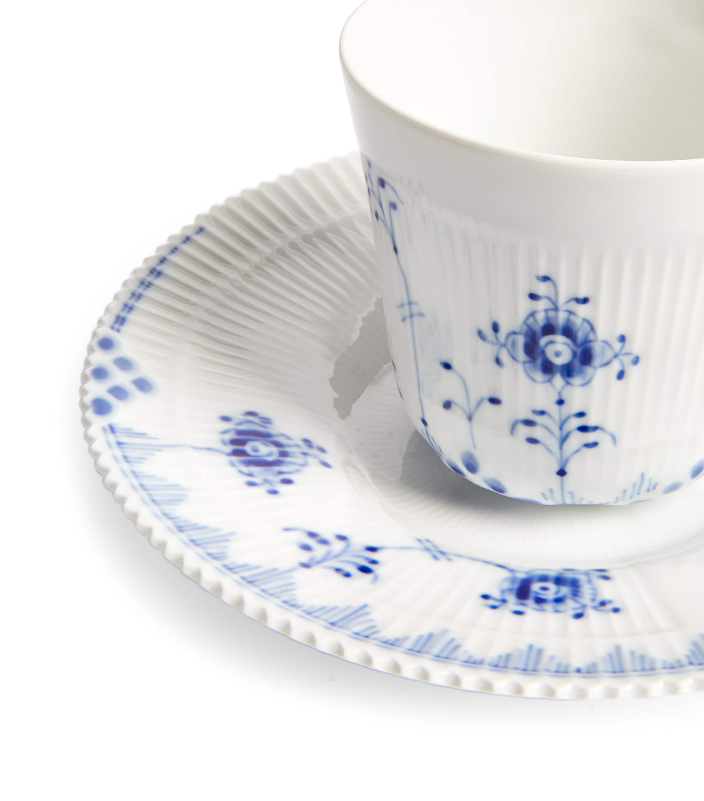 Blue Elements Teacup and Saucer BLUE Image 5
