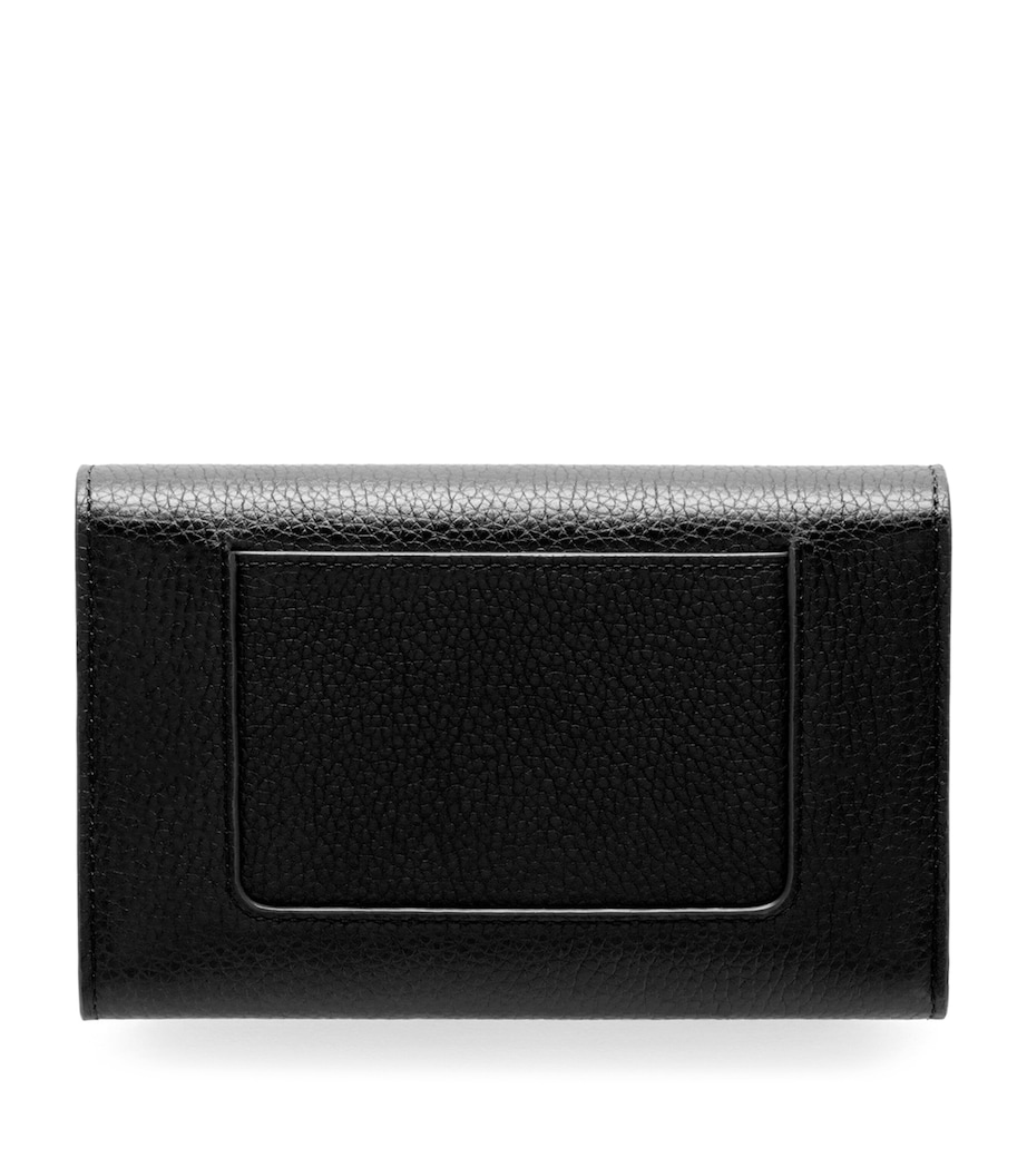 Medium Leather Darley Wallet BLACK Image 2