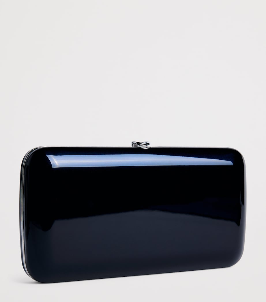 Glittered Finley Clutch Bag NAVY Image 3