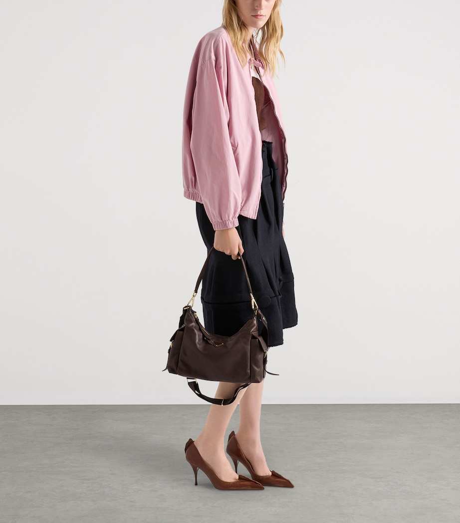 Lamb Leather Explore Shoulder Bag F0038 Image 2