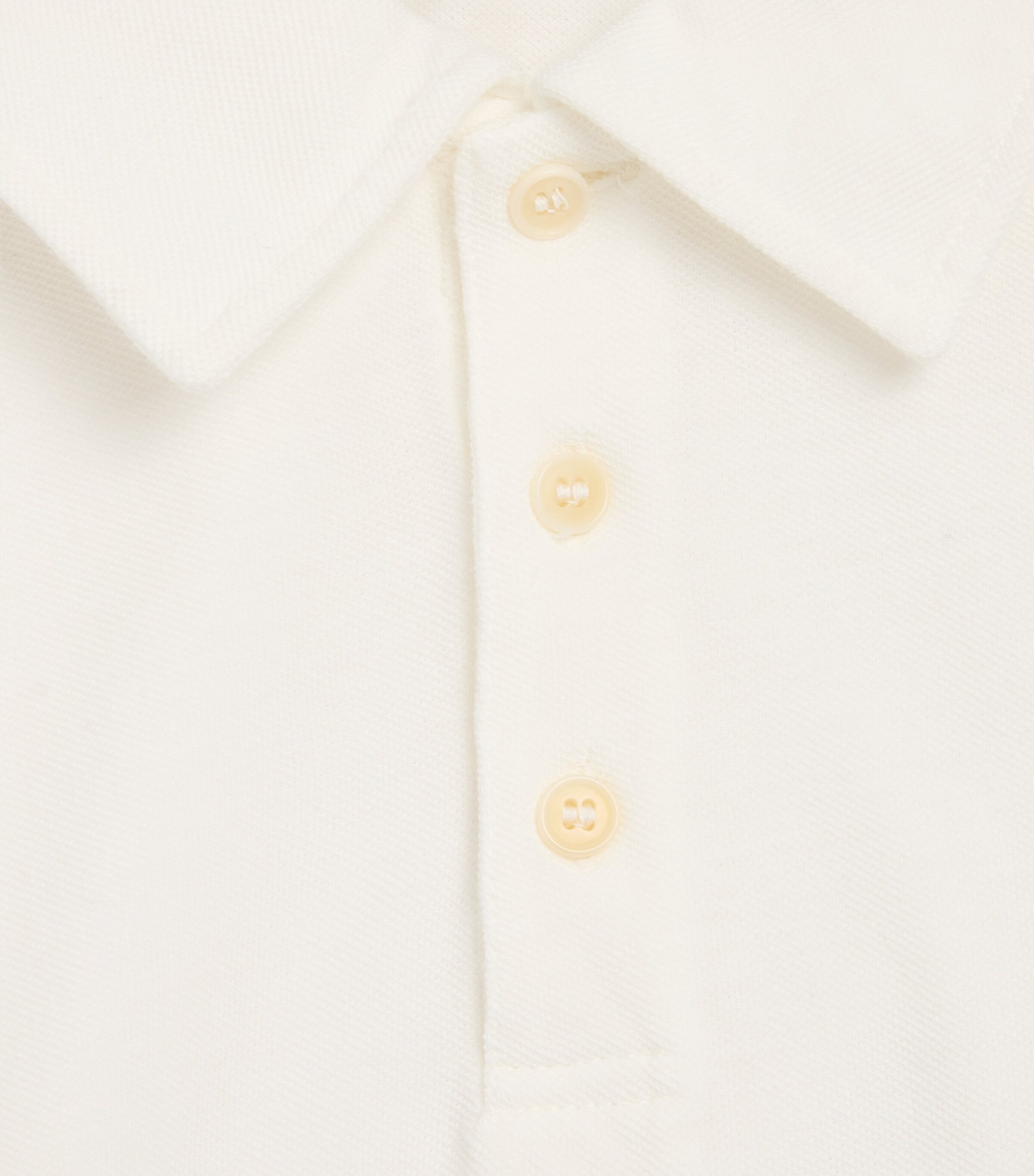 Cotton Long-Sleeve Polo Shirt (2-14 Years) 100MILK Image 3