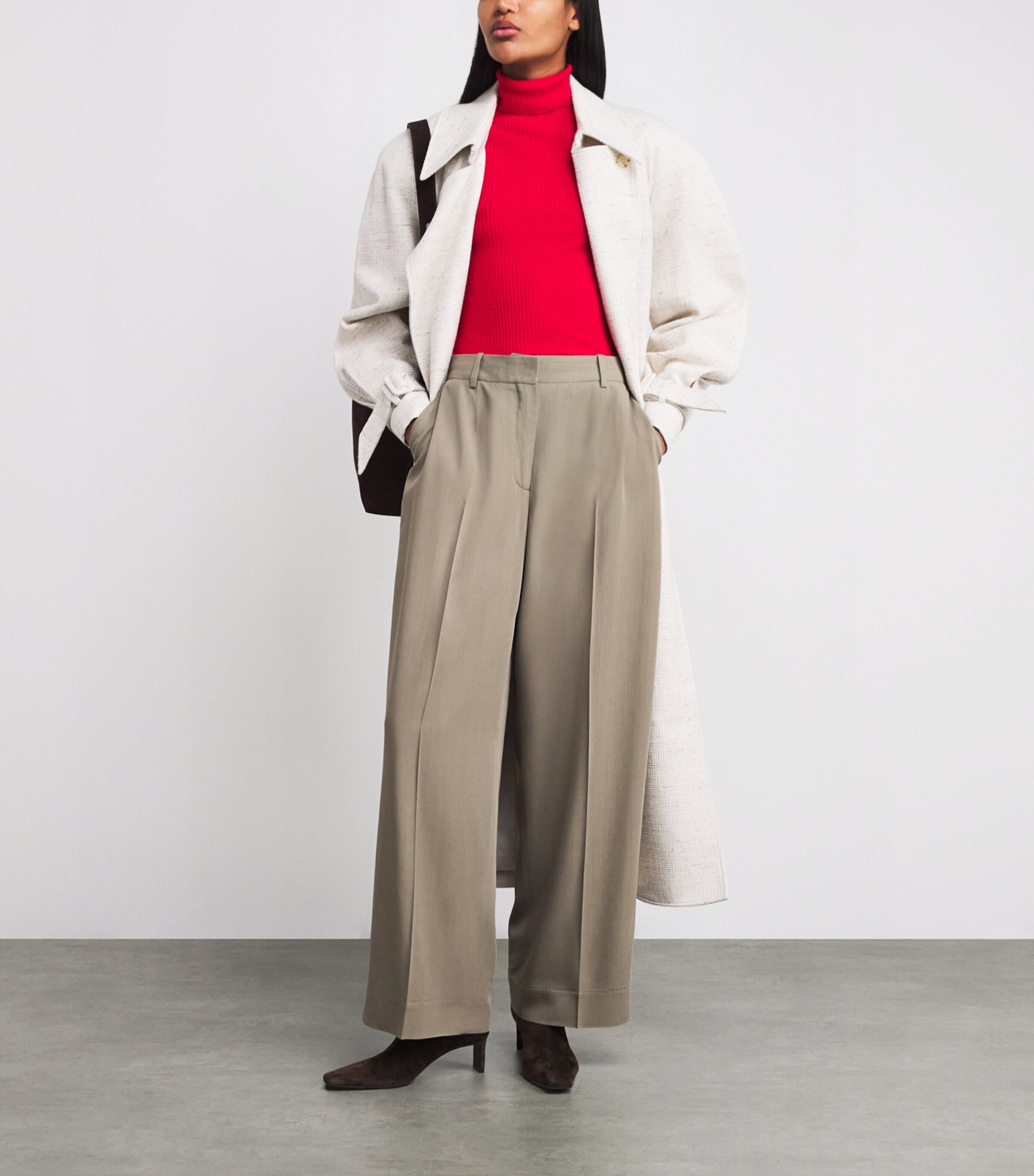 Wool-Silk-Cashmere Rollneck Sweater 3045 LACCA Image 2