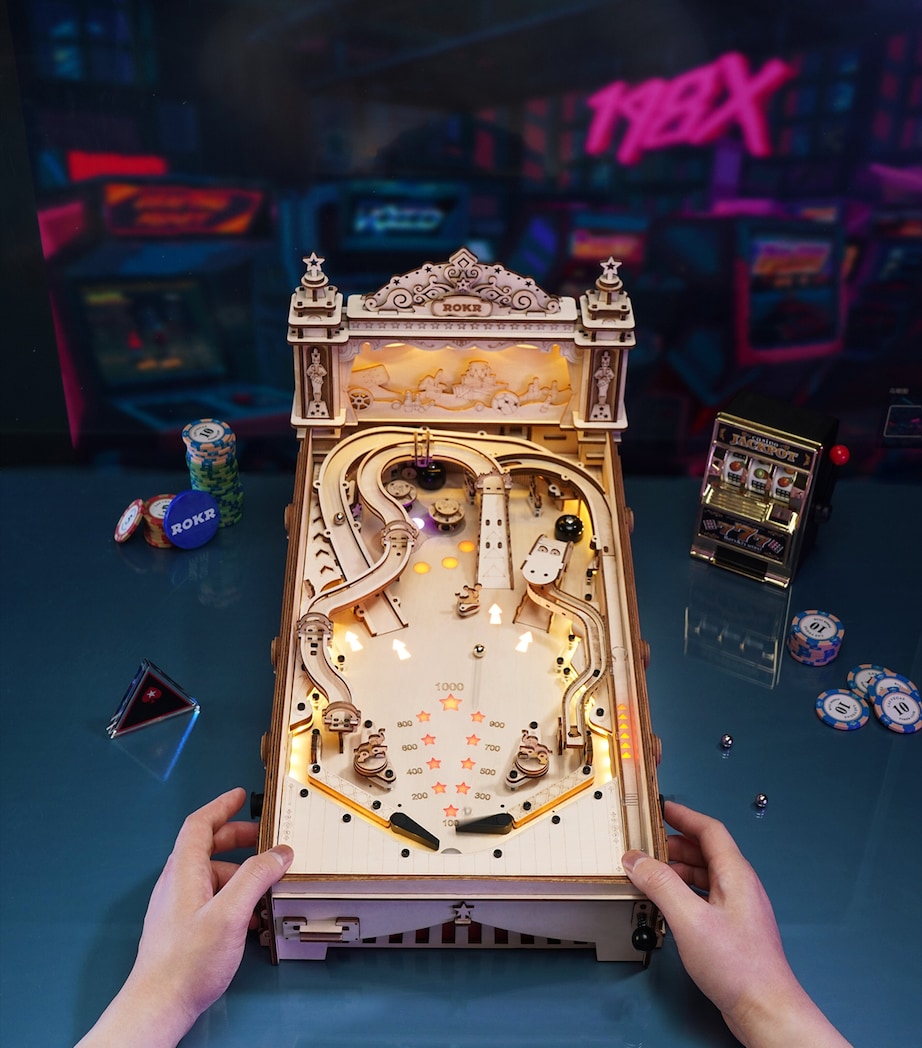 Pinball Machine 3D Puzzle MULTI Image 3