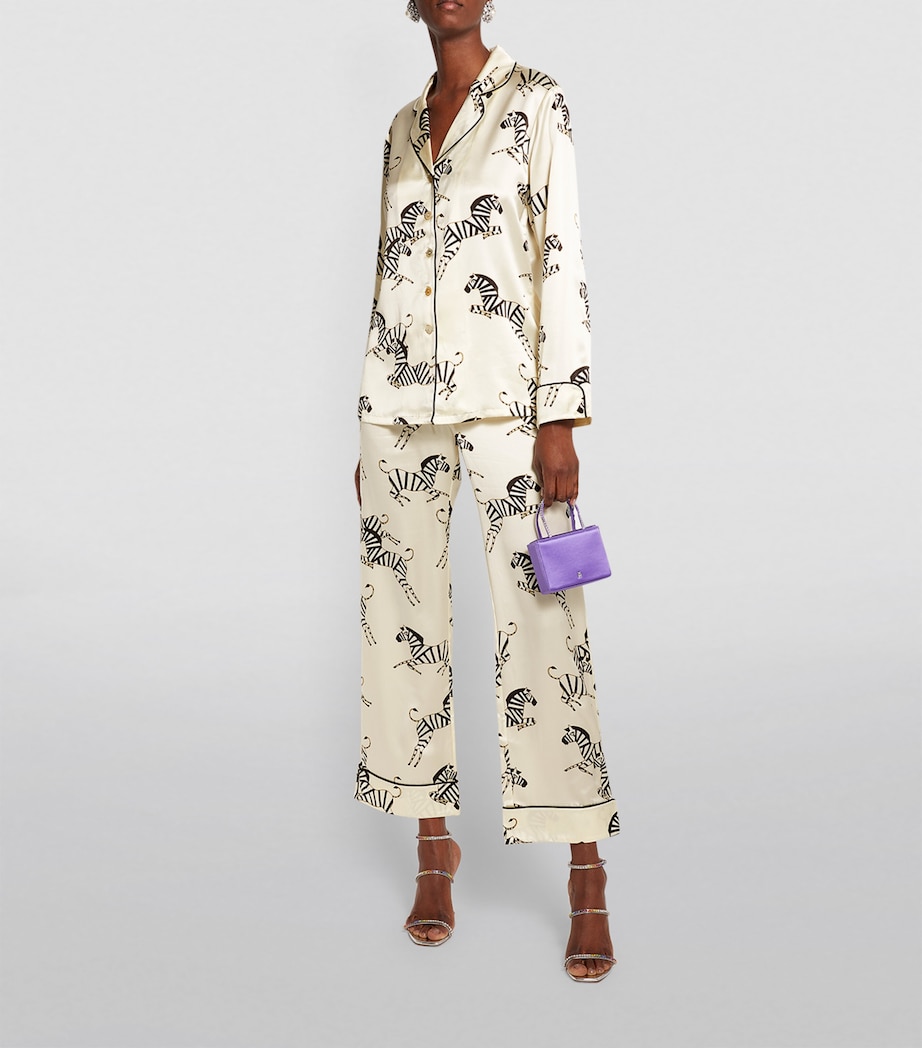 Silk Zelda Lila Pyjama Set ZEBEDEE Image 4