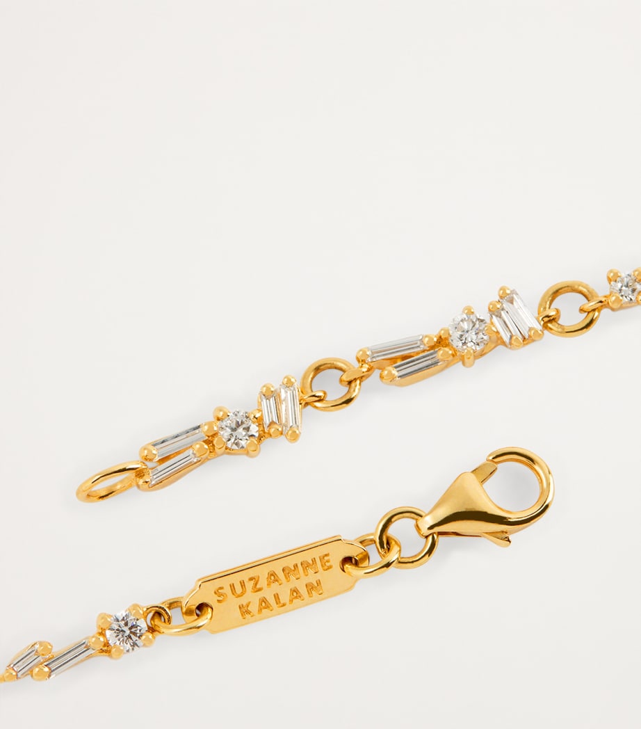 Suzanne Kalan Yellow Gold and Diamond Sparkler Bracelet Yg/wd Image 4