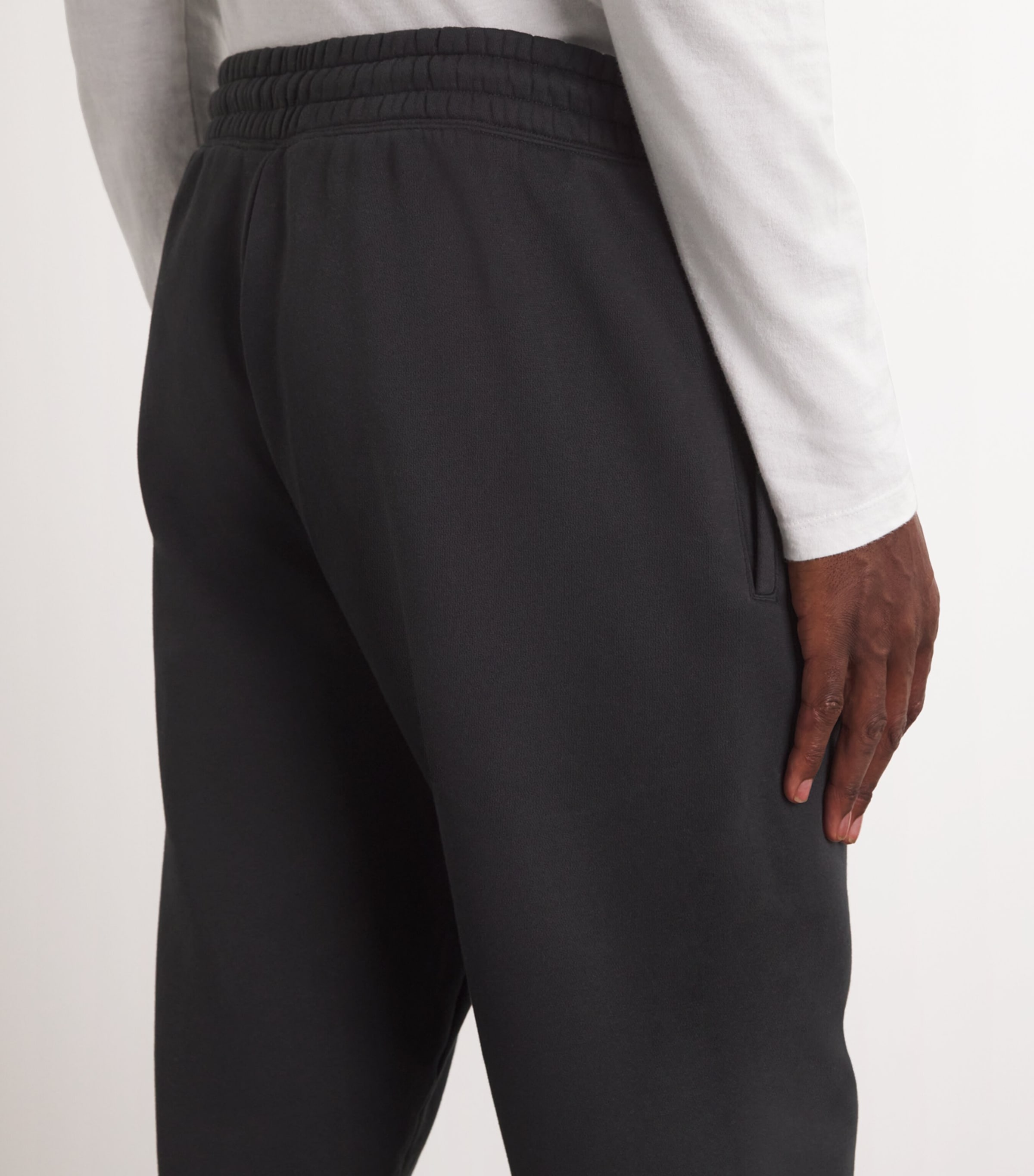 Jersey Lounge Straight Sweatpants WASHED ONYX Image 6
