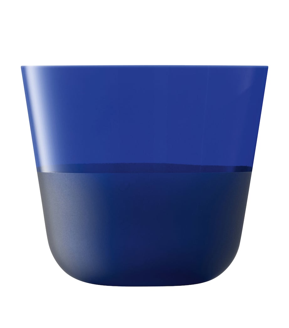 Set of 2 Arc Contrast Tumblers (260ml) BLUE Image 2