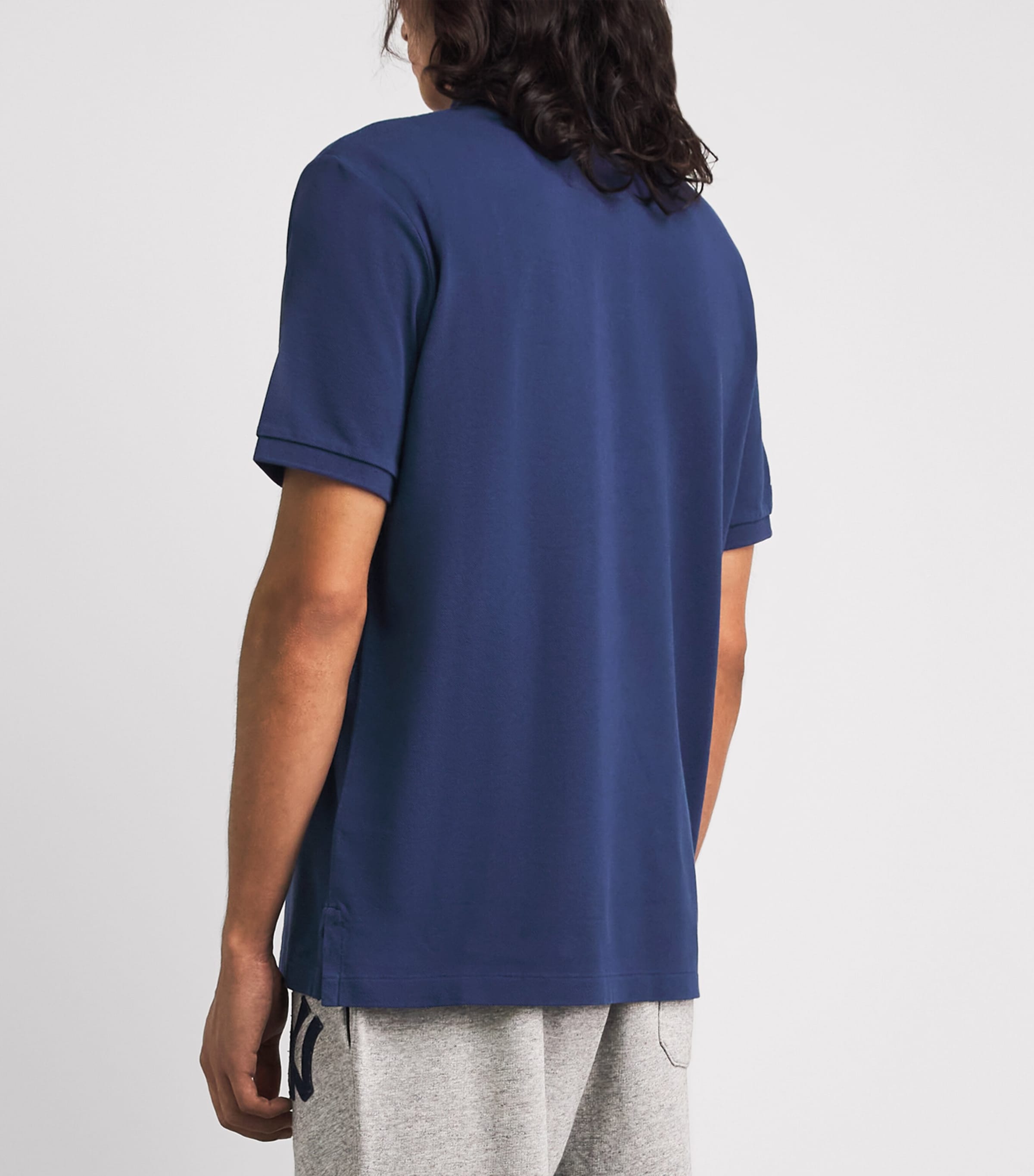 Polo Ralph Lauren Mens x Yankees Cotton Polo Shirt Dark Cobalt Image 5