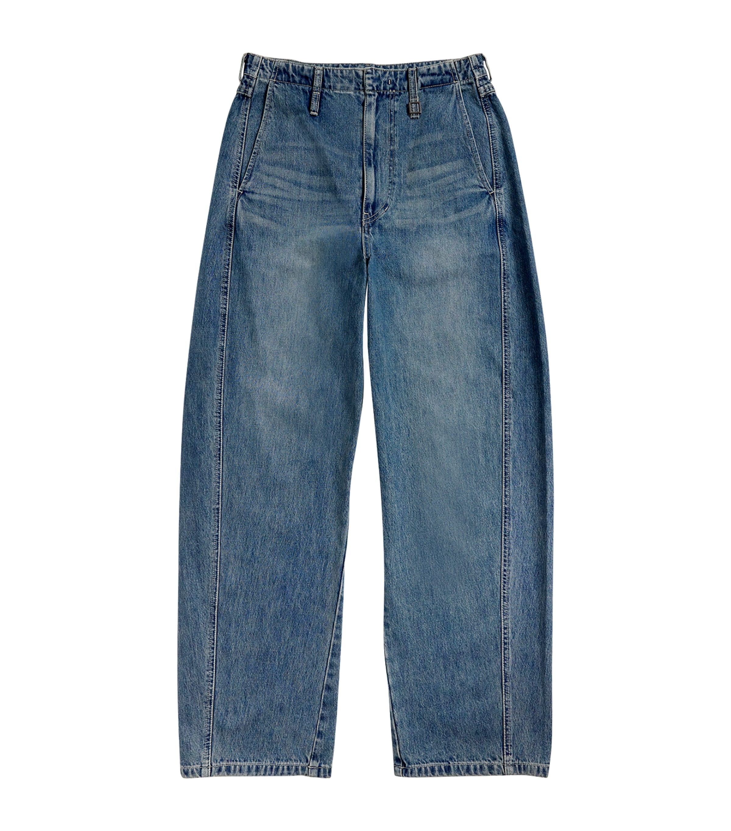 Wooyoungmi Mid-rise Wide-leg Jeans In Blue