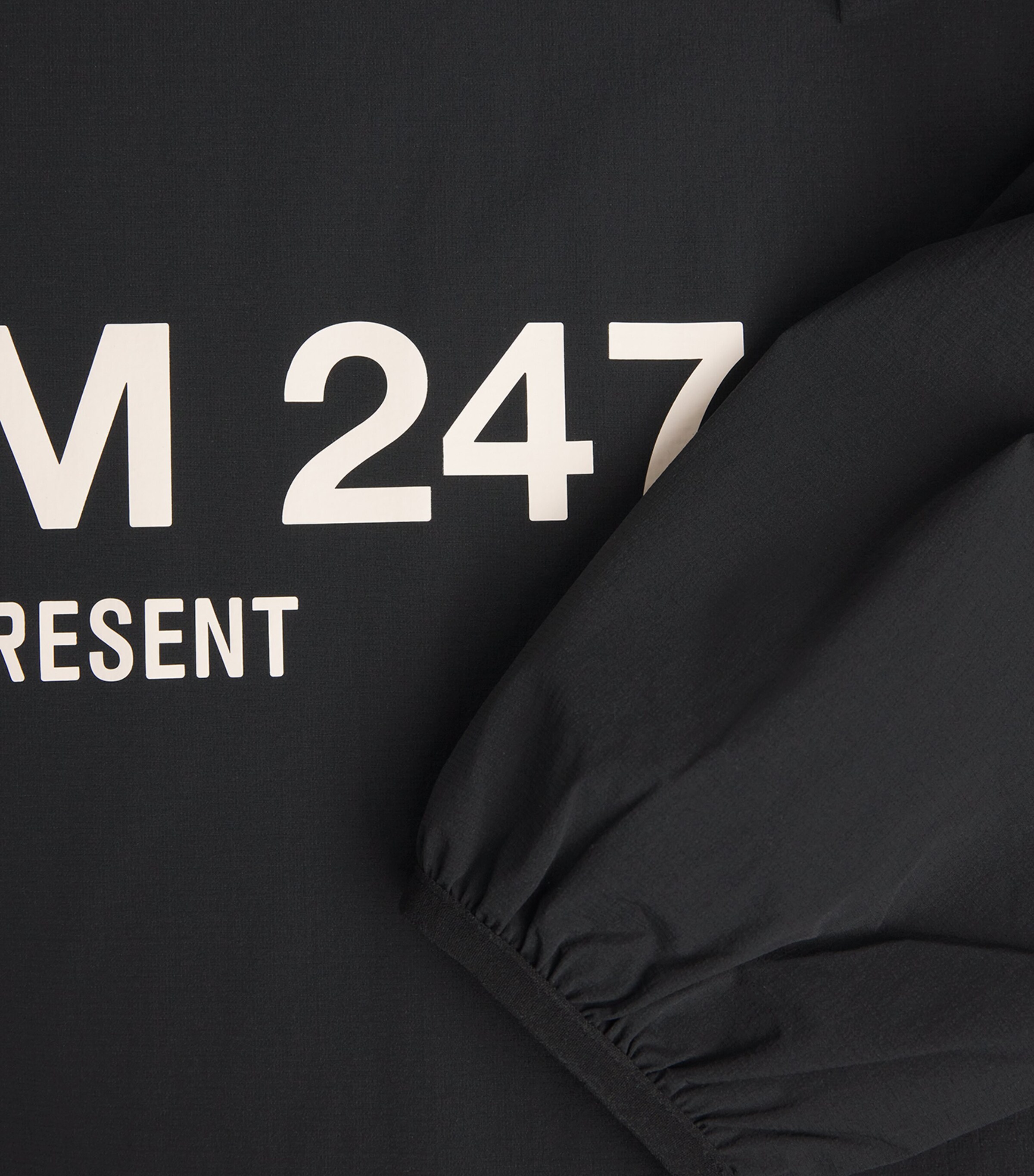 Represent 247 Mens Hooded Team 247 Track Jacket Jet Black Image 6