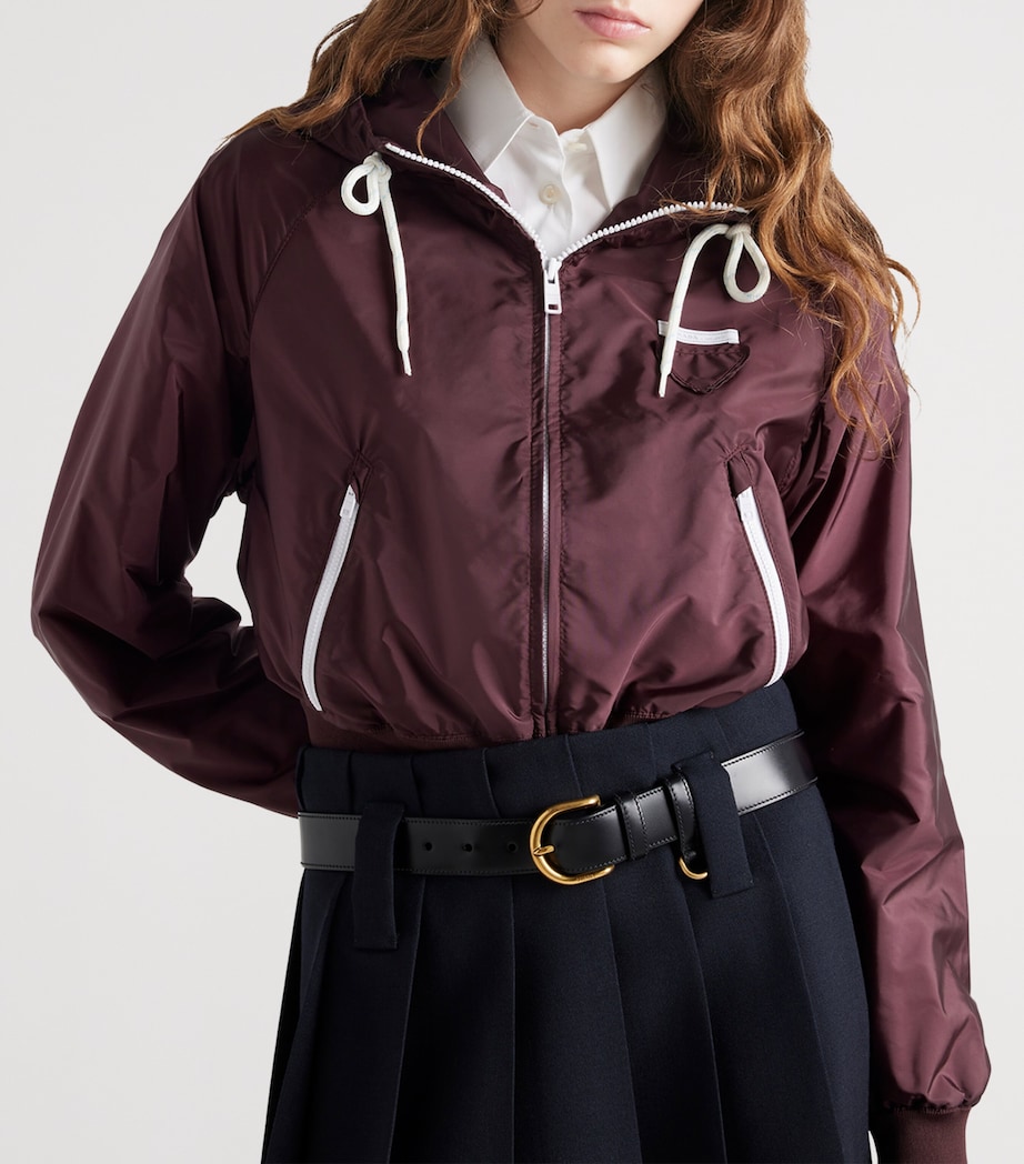 Re-Nylon Hooded Jacket F0403 Image 4