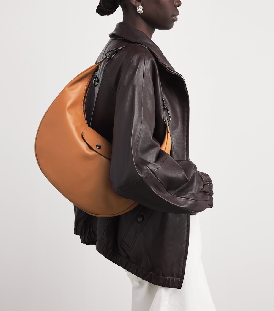 Small Leather Le Pliage Xtra Top-Handle Bag M19 CASHEW Image 2