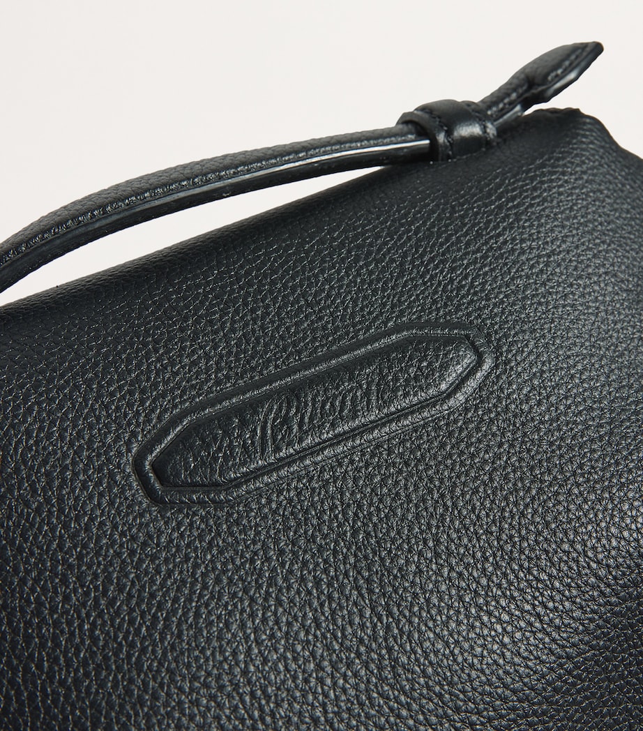 Grained Leather Backpack 1028 Image 6