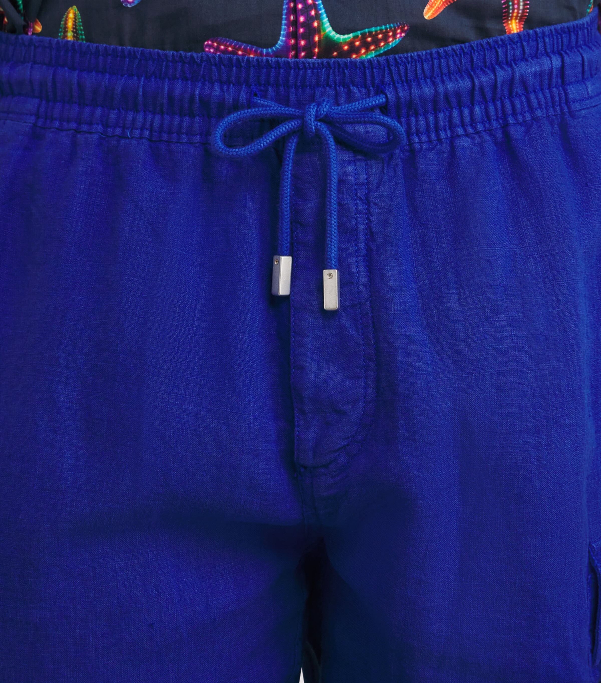 Linen Baie Shorts 613-MARRAKECH Image 6