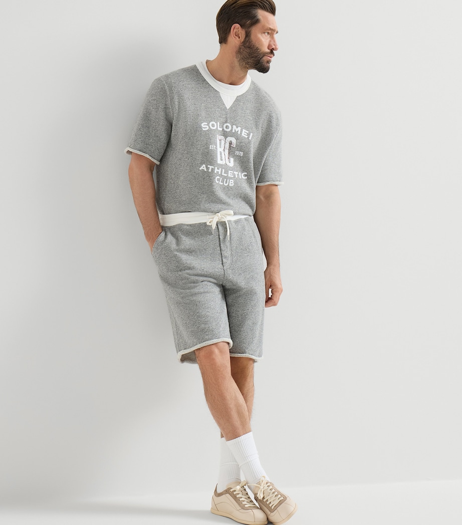 Brunello Cucinelli Mens Cotton-Blend Athletic Club Sweatshirt Image 2