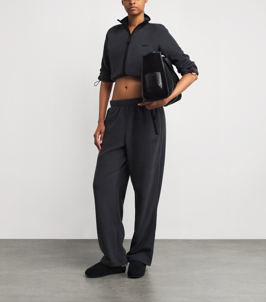 Cropped Fleece Jacket ASH Image 2