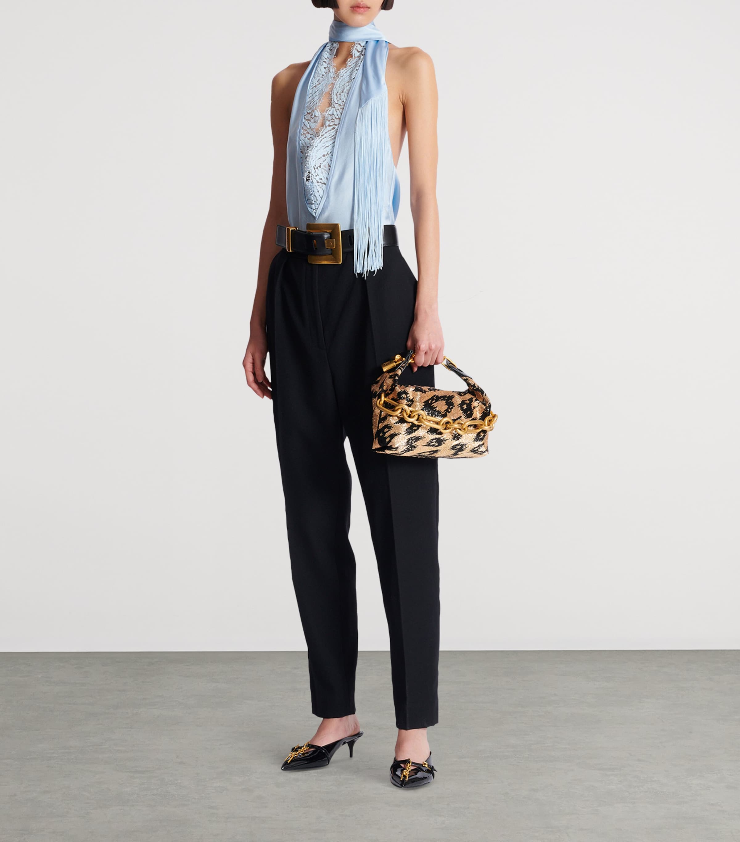 Mini Leopard Sync Shoulder Bag WHJ MULTI/NOIR Image 4