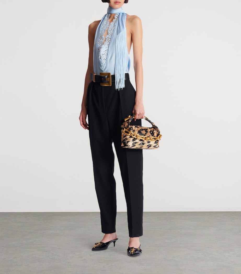 Mini Leopard Sync Shoulder Bag WHJ MULTI/NOIR Image 4