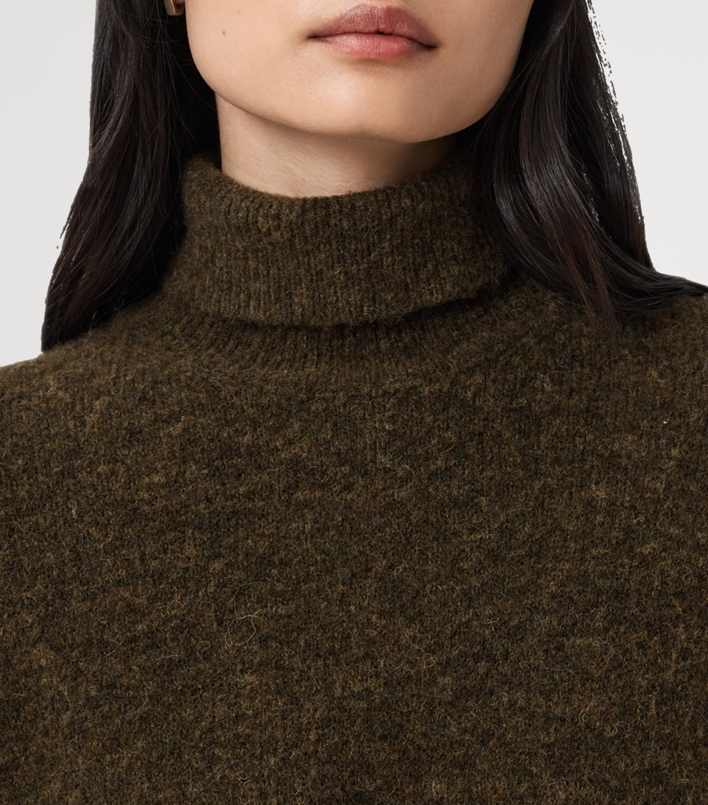 AllSaints Womens Spark Sweater and Maxi Dress Set Bronze Brown Image 8