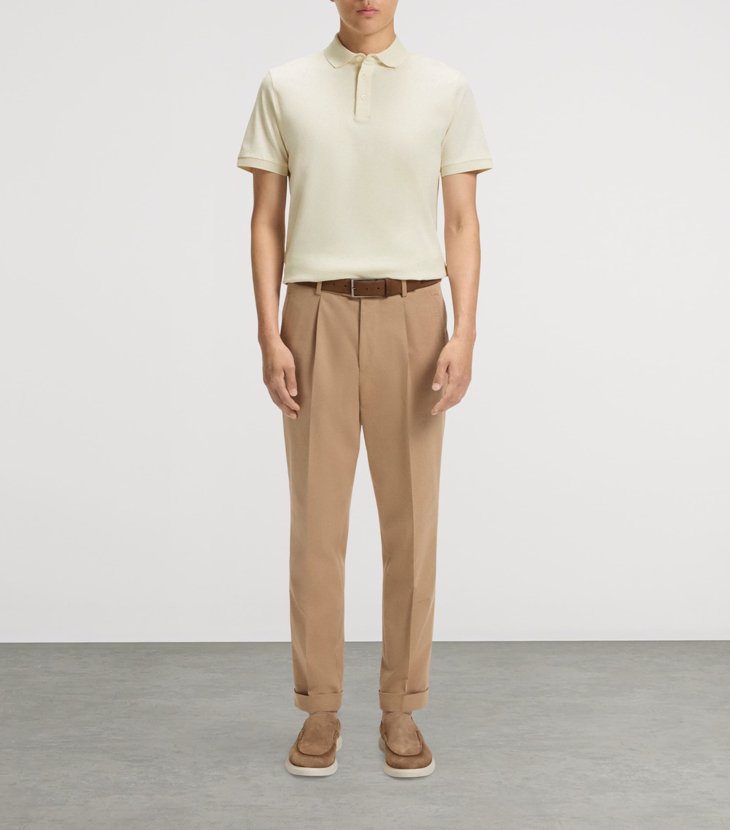 Cotton Regular-Fit Polo Shirt 118 Image 4