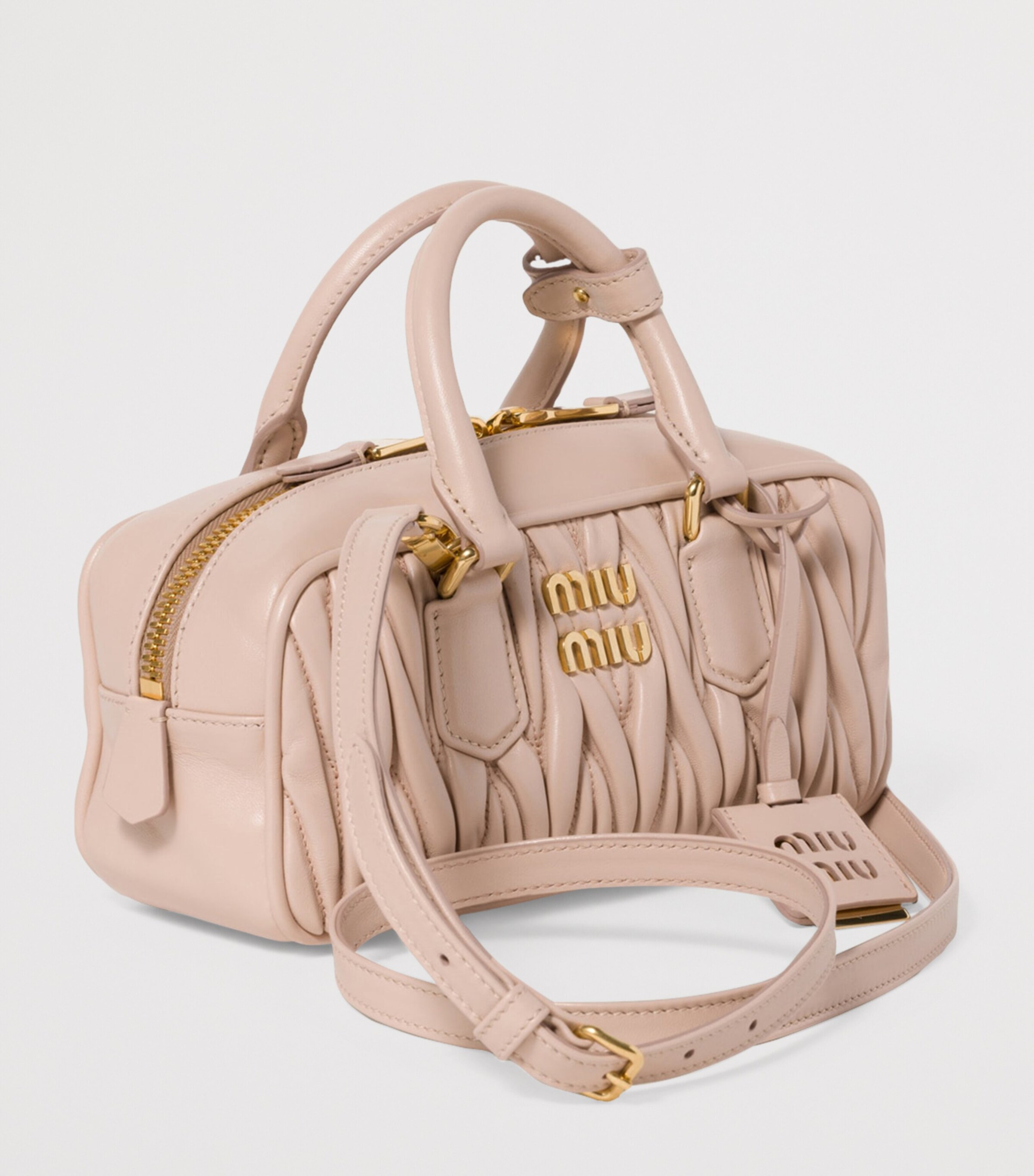 Nappa Leather Arcadie Top-Handle Bag F0236 Image 3