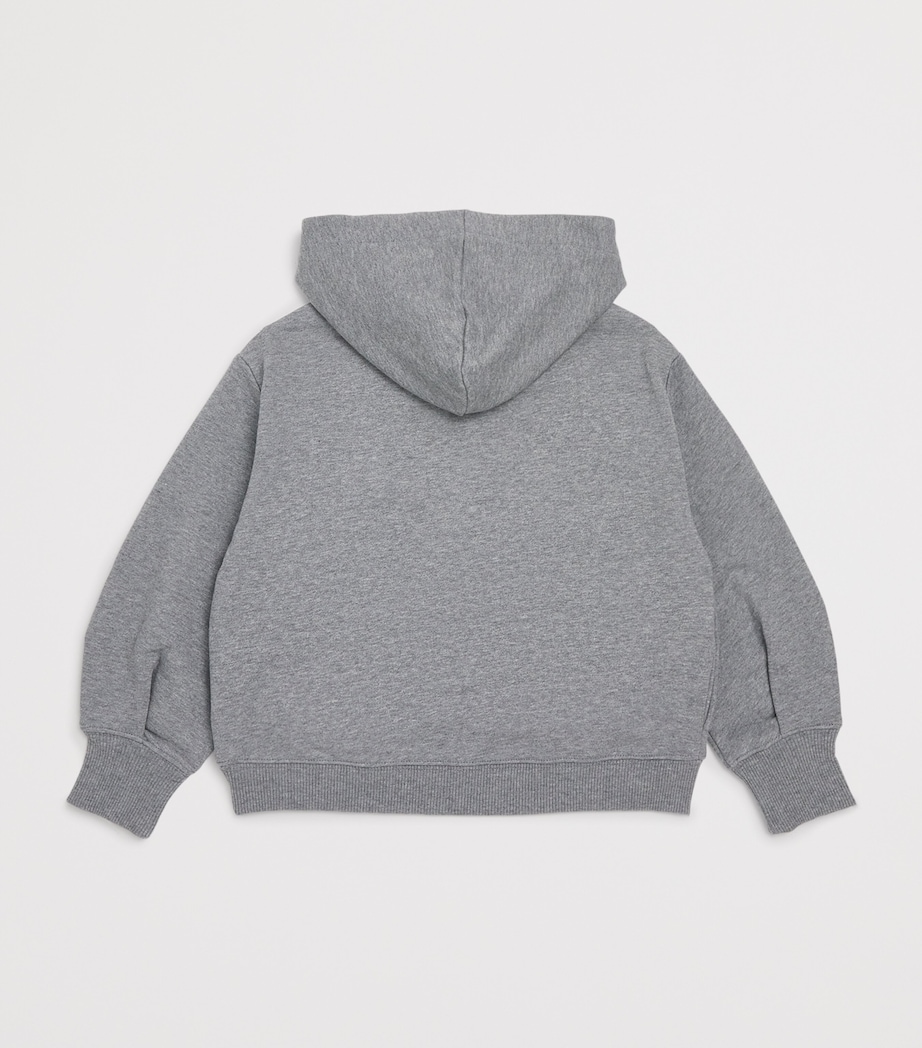 Cotton Paris Logo Hoodie (6-12 Years) HEATHER GREY Image 2