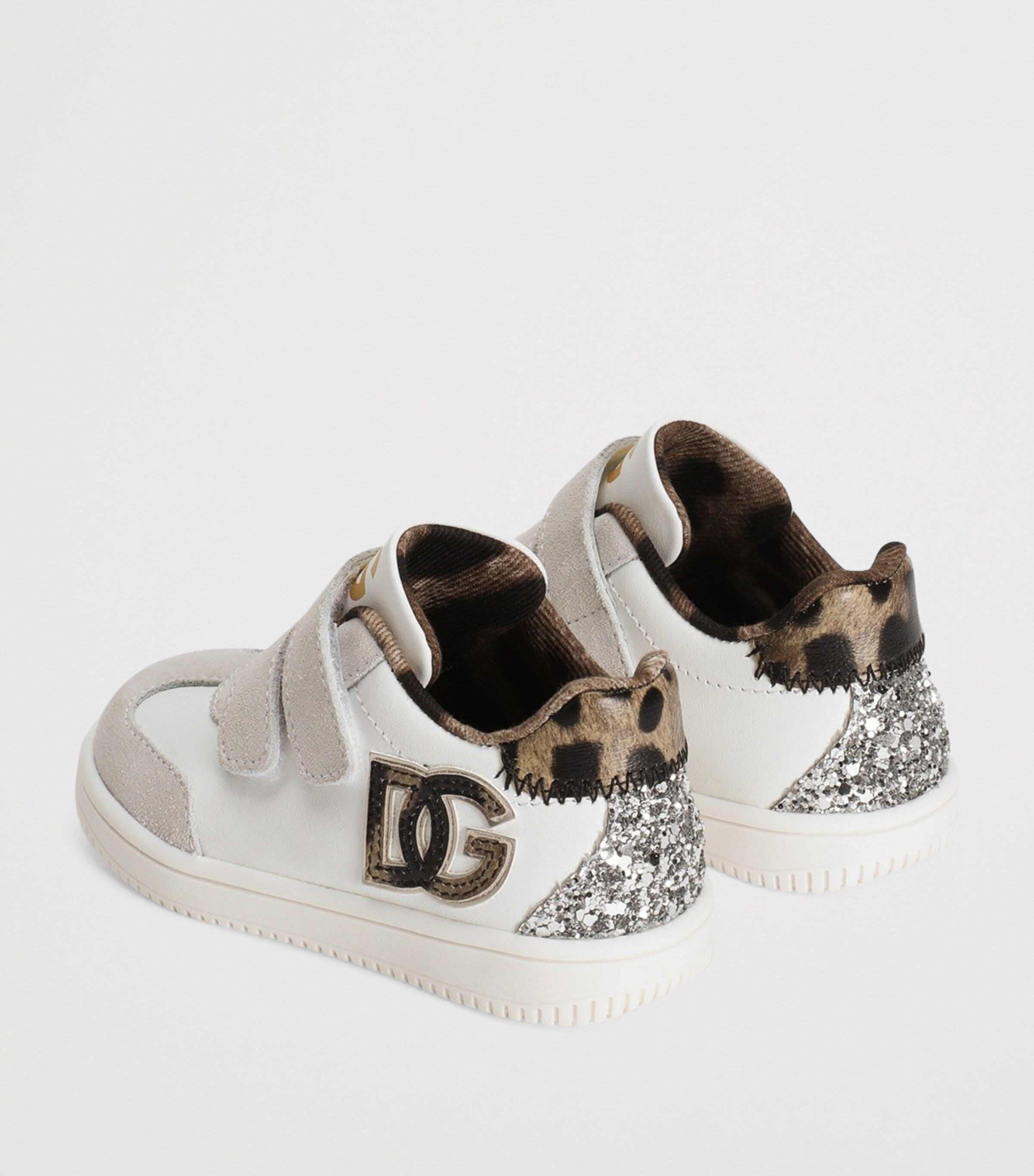 Dolce&Gabbana Kids Embellished DG Sneakers Image 3
