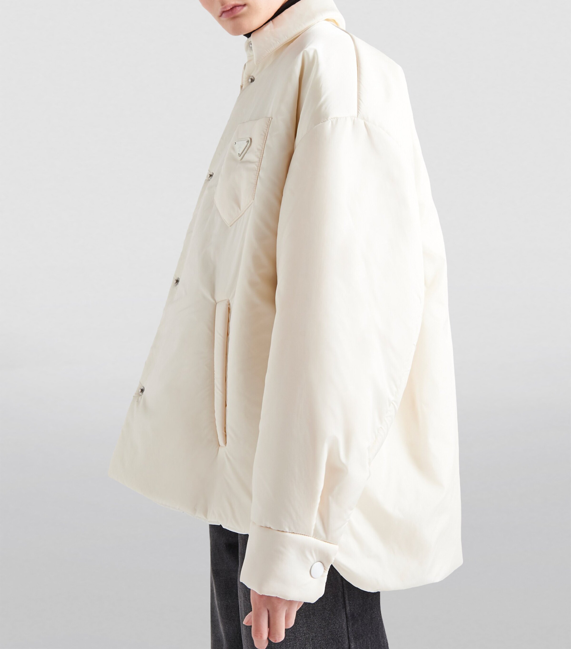 Light Re-Nylon Padded Jacket F0009 Image 3