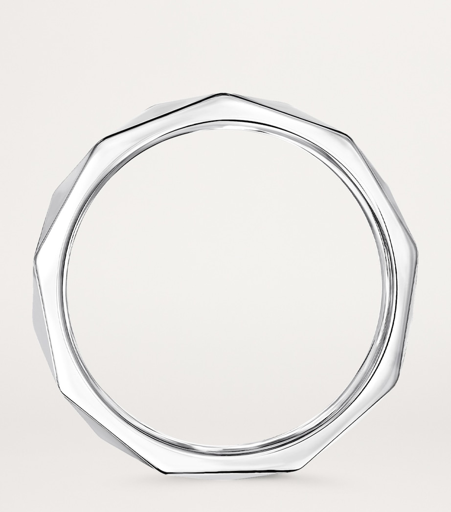 White Gold Laurence Graff Signature Band (3.2mm) WHITE GOLD Image 3