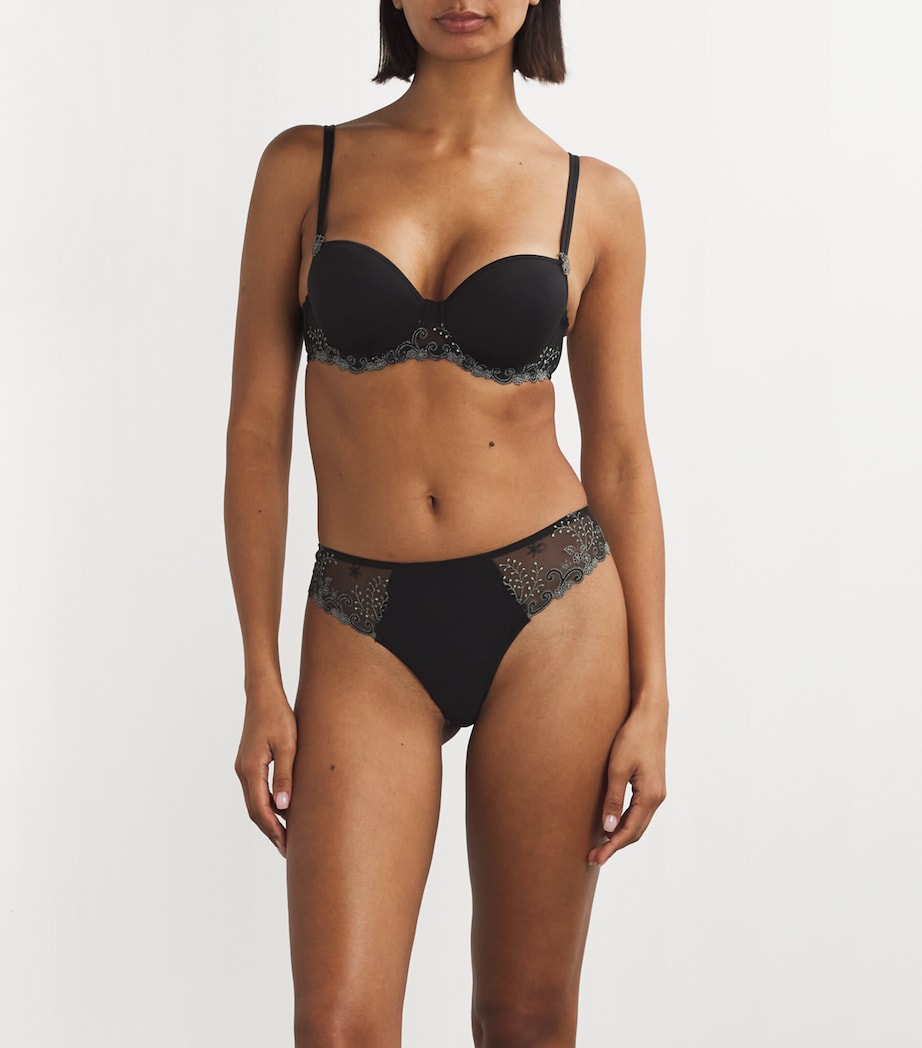 Lace Délice Thong 017 MOONLIGHT Image 2